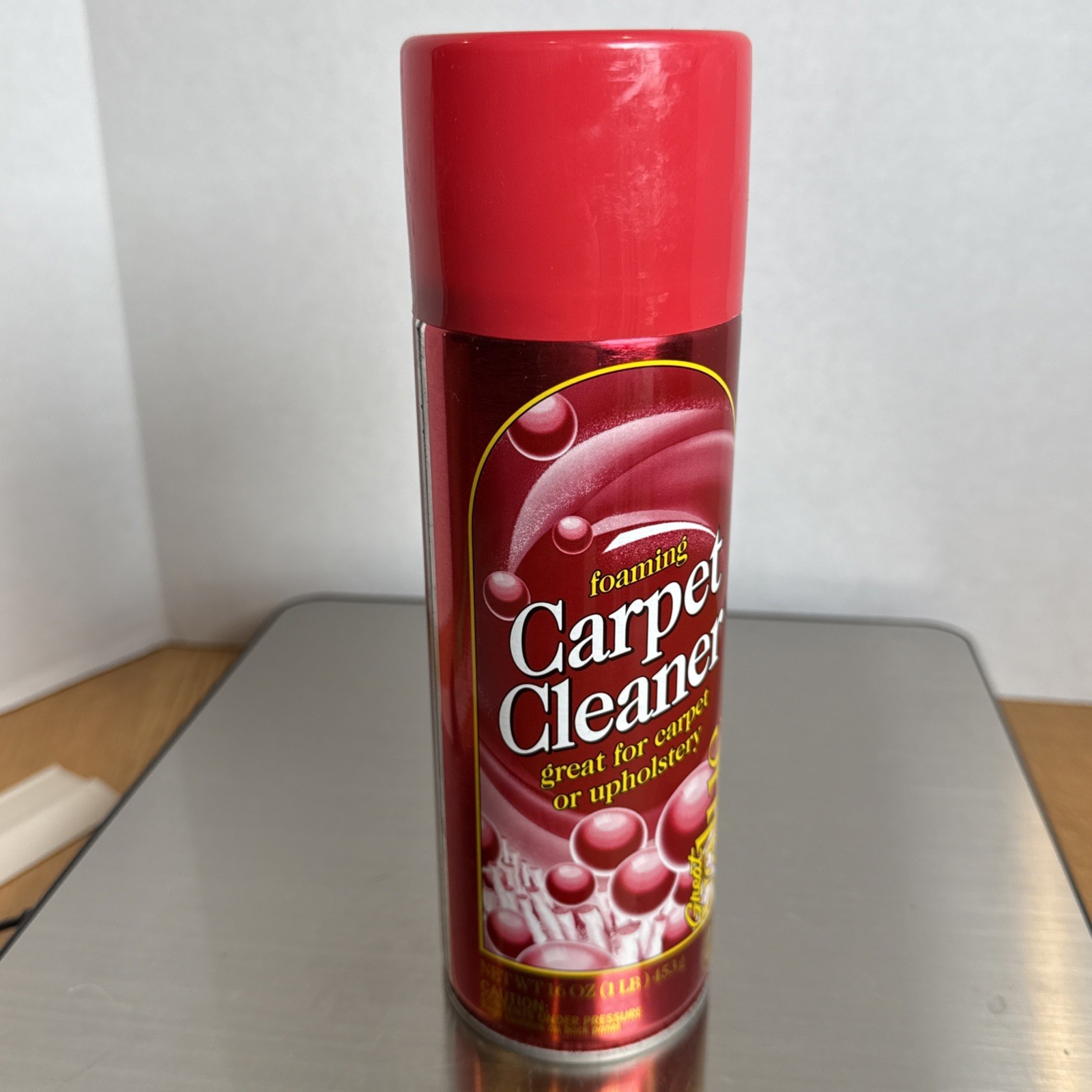 Vintage Foaming Carpet Cleaner Great Value Brand New …pantry Prop