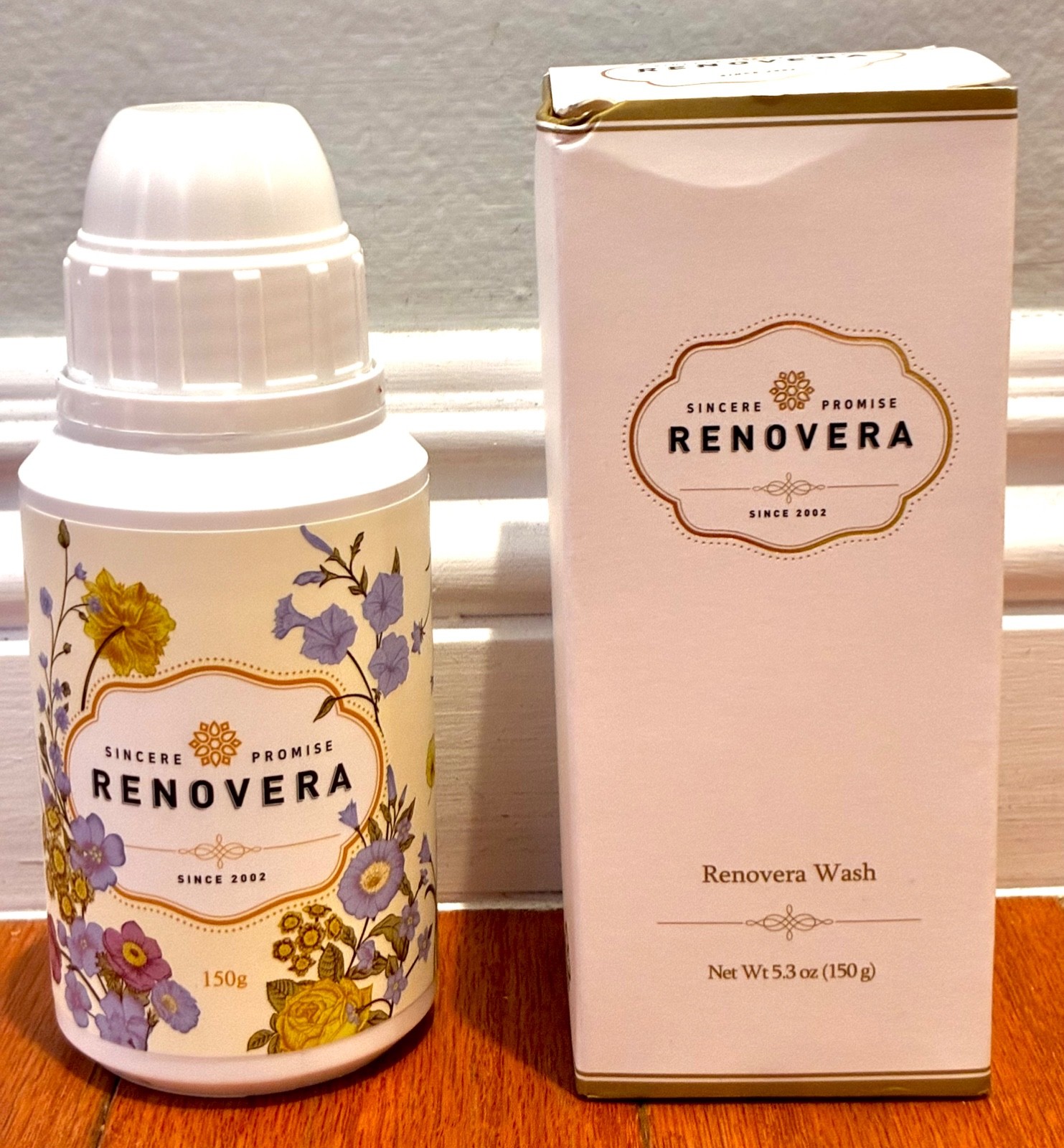 Renovera Fruit & Vegetable Wash Bottle 150g / 5.3 Fl oz New In box