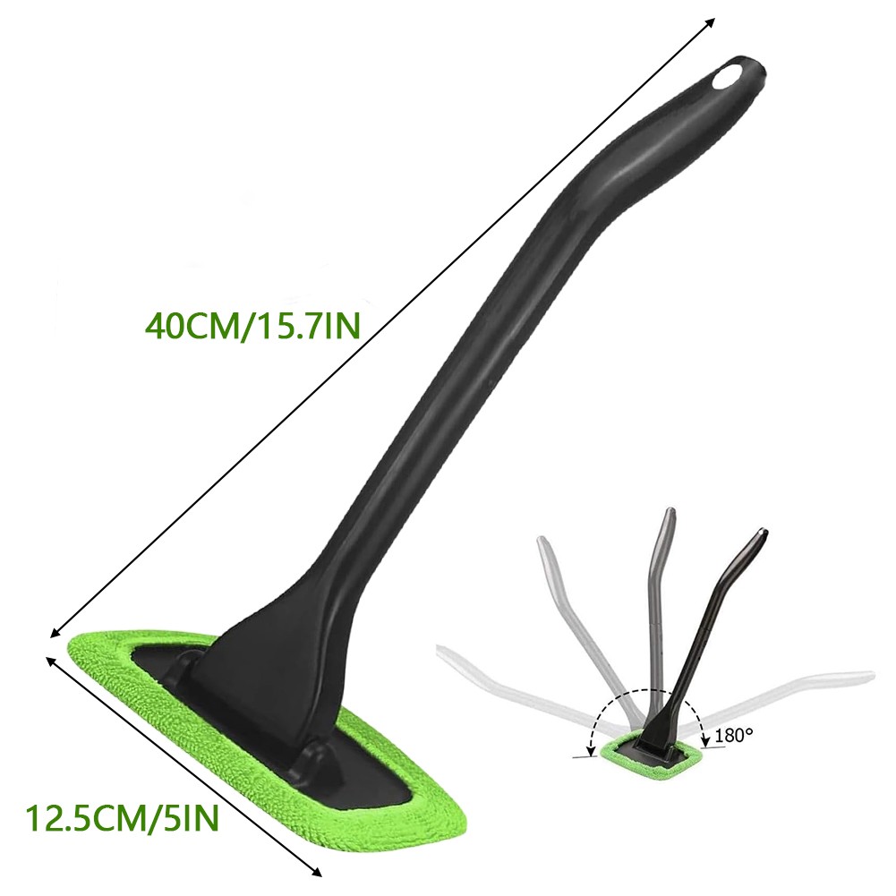 Car Windshield Cleaning Tool, Windshield Window Cleaner with 5 Washable
