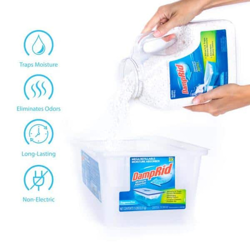 7.5 Lbs. Fragrance Free Super Refill Moisture Absorber (3-Pack)