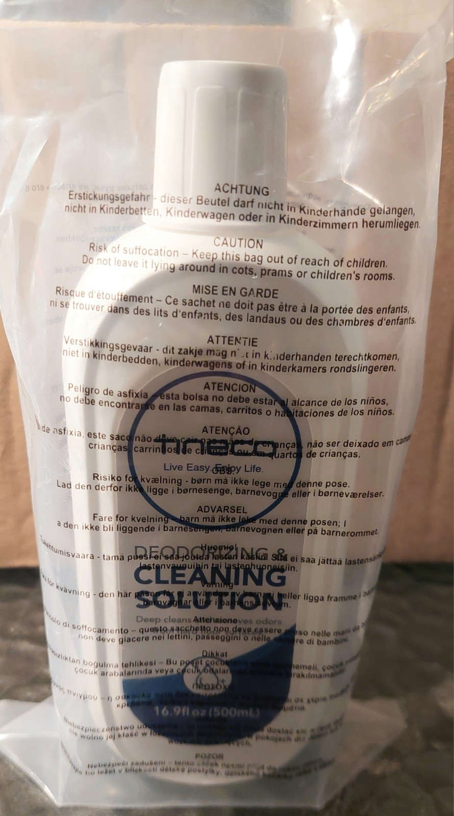 Tineco Deodorizing & Cleaning Solution 33.8 oz~ 2x 16.9 oz Sealed Bottles