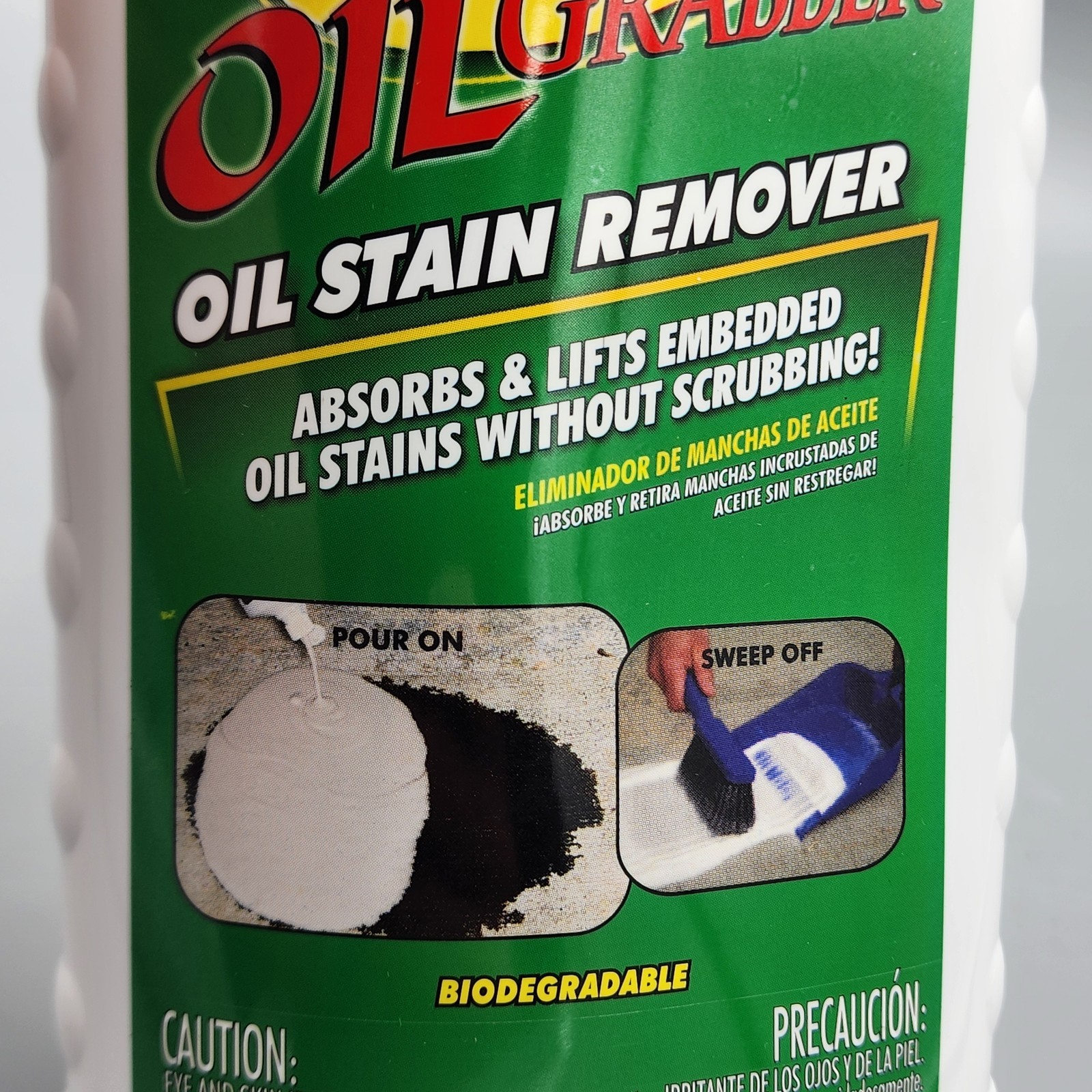 Krud Kutter Oil Grabber Stain Remover Absorbs Lifts Stains Biodegradable 32oz