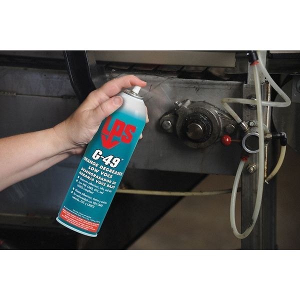 Lps 06420 Degreaser, 15 Oz Aerosol Can, Liquid, Clear Water-White