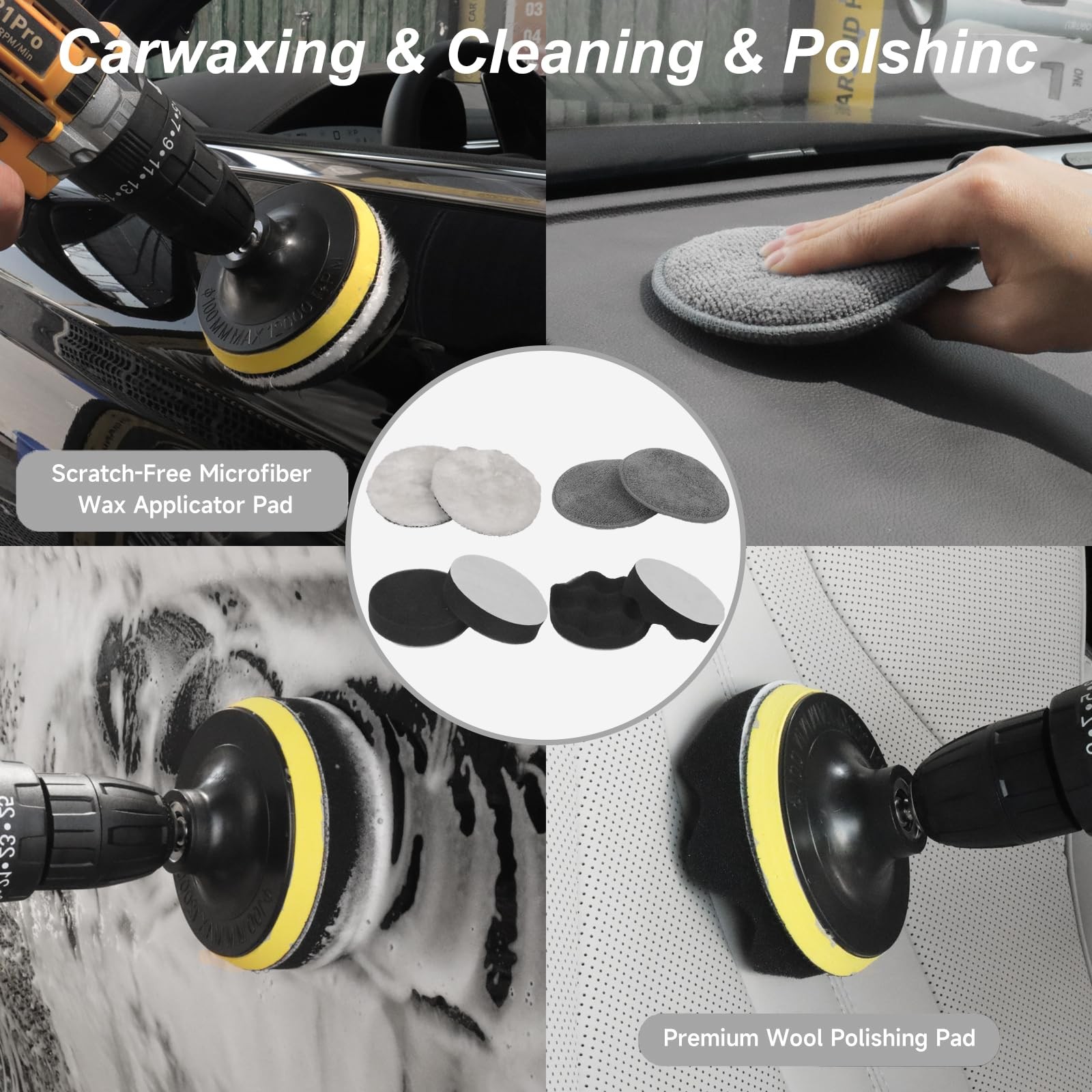 Car Detailing Kit, Car Detailing Brush Set, Car Cleaning Kit, Auto Detailing …