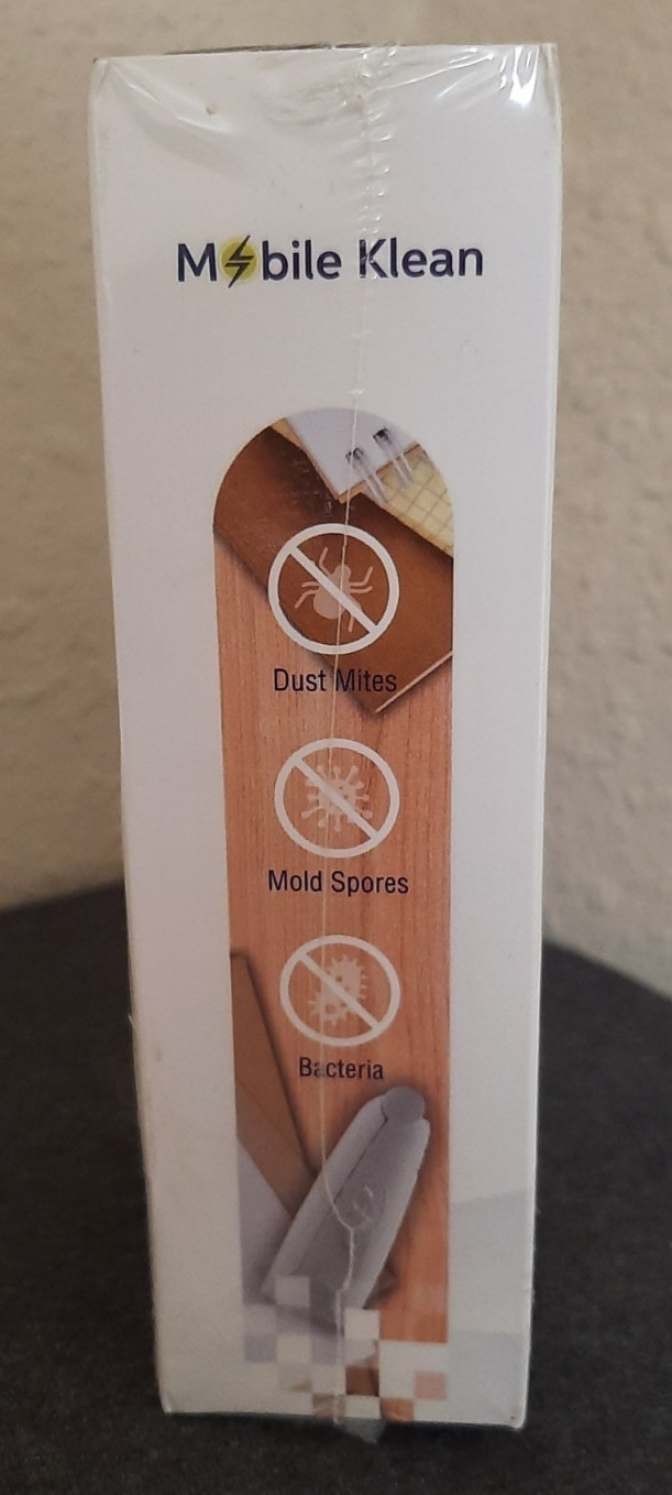 Mobile Klean Portable Sanitizing Wand- New in box and plastic packaging.