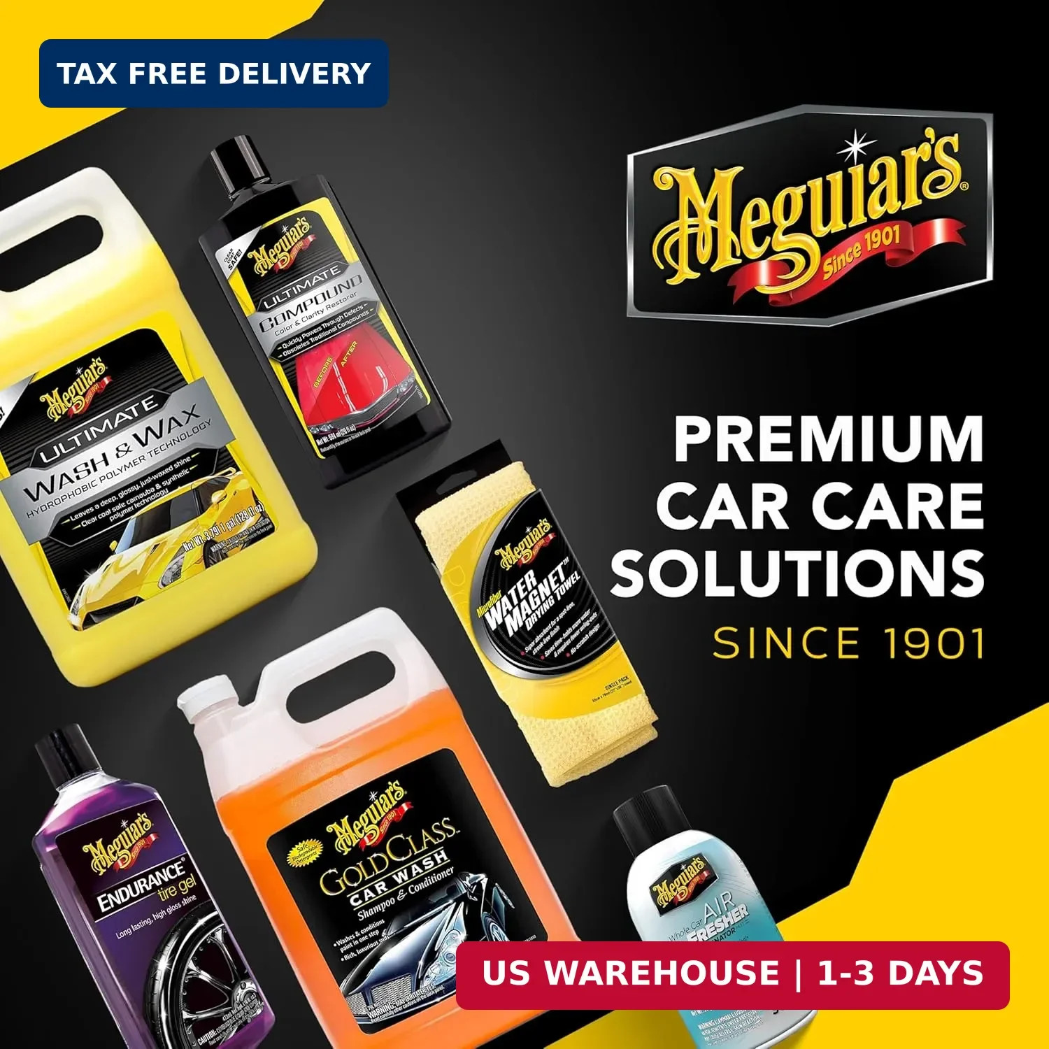 Meguiar’s G191700 Smooth Surface Clay Kit, Safe and Easy Car Claying for Smooth