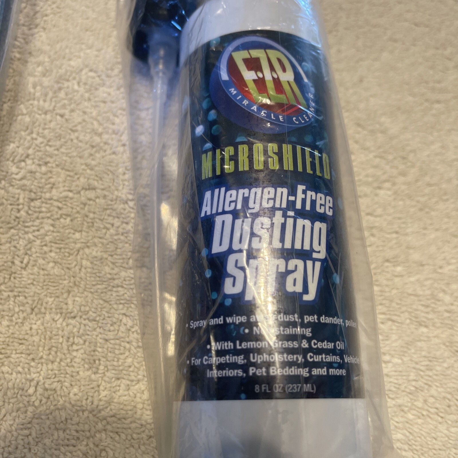 Dusting & Cleaning Spray EZR Miracle Cleaner Allergen-free (3 Microfiber Cloths