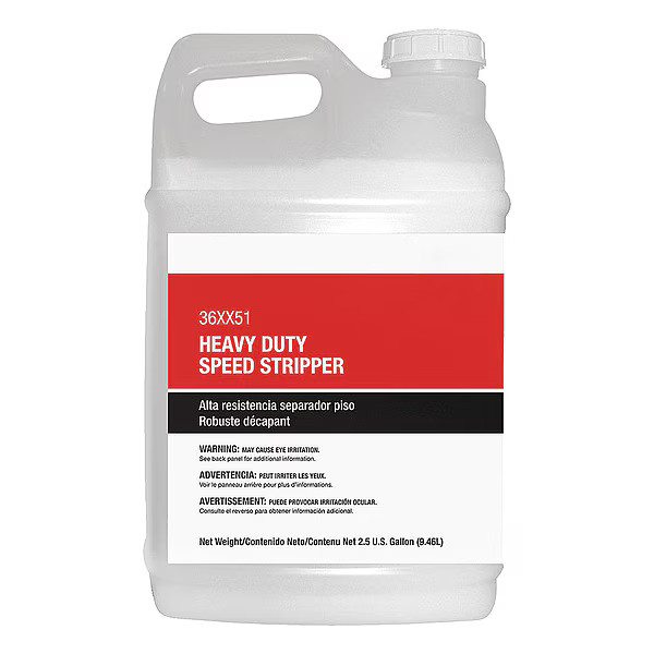 Tough Guy Heavy Duty Floor Stripper,2.5gal.,Bottle 36XX51 Tough Guy 36XX51 2.5