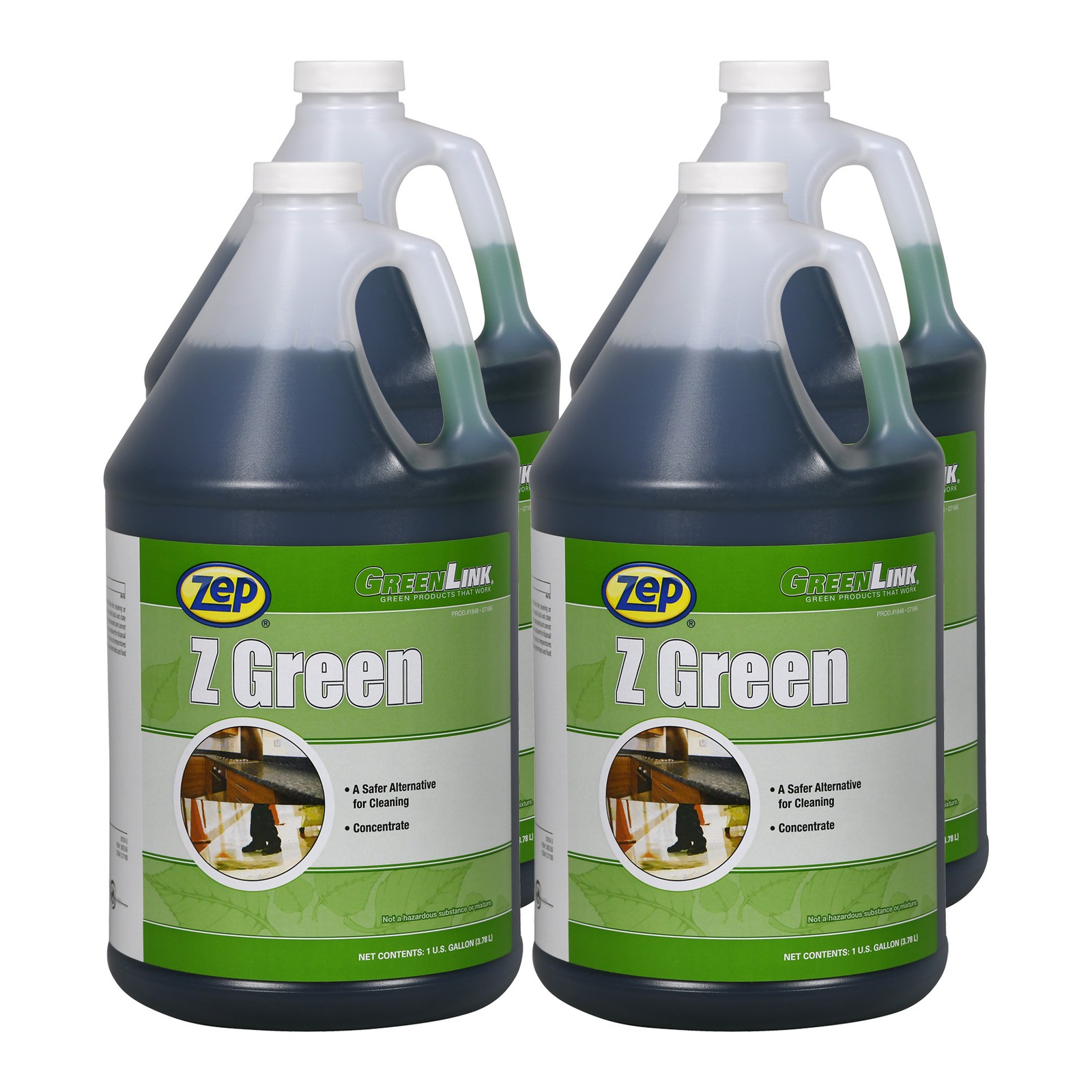 Zep Z Green All Purpose Cleaner Concentrate – 1 Gal (Case of 4) – 184823 – A