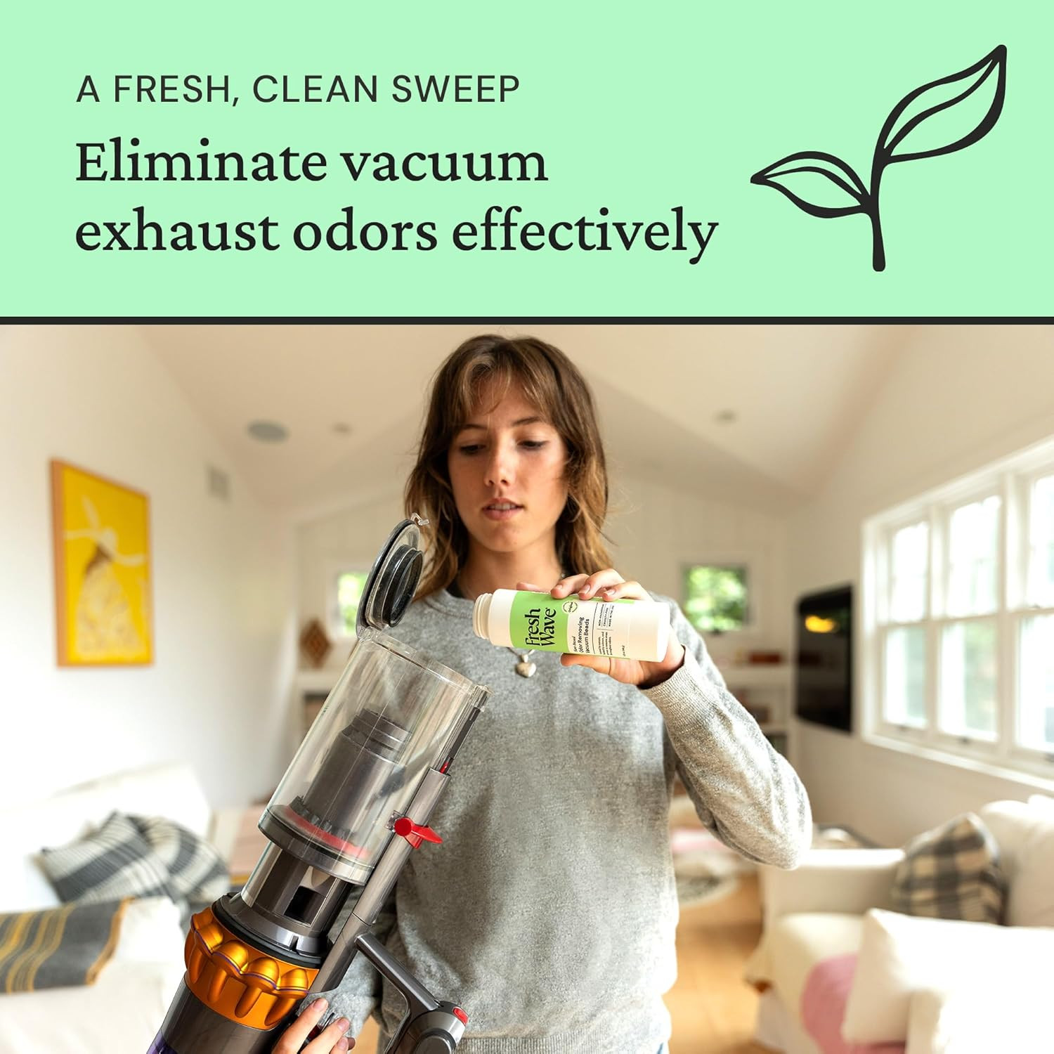 Vacuum Odor Eliminating & Deodorizer Beads, 5.25 Oz. – Safer Odor Relief, Nat…