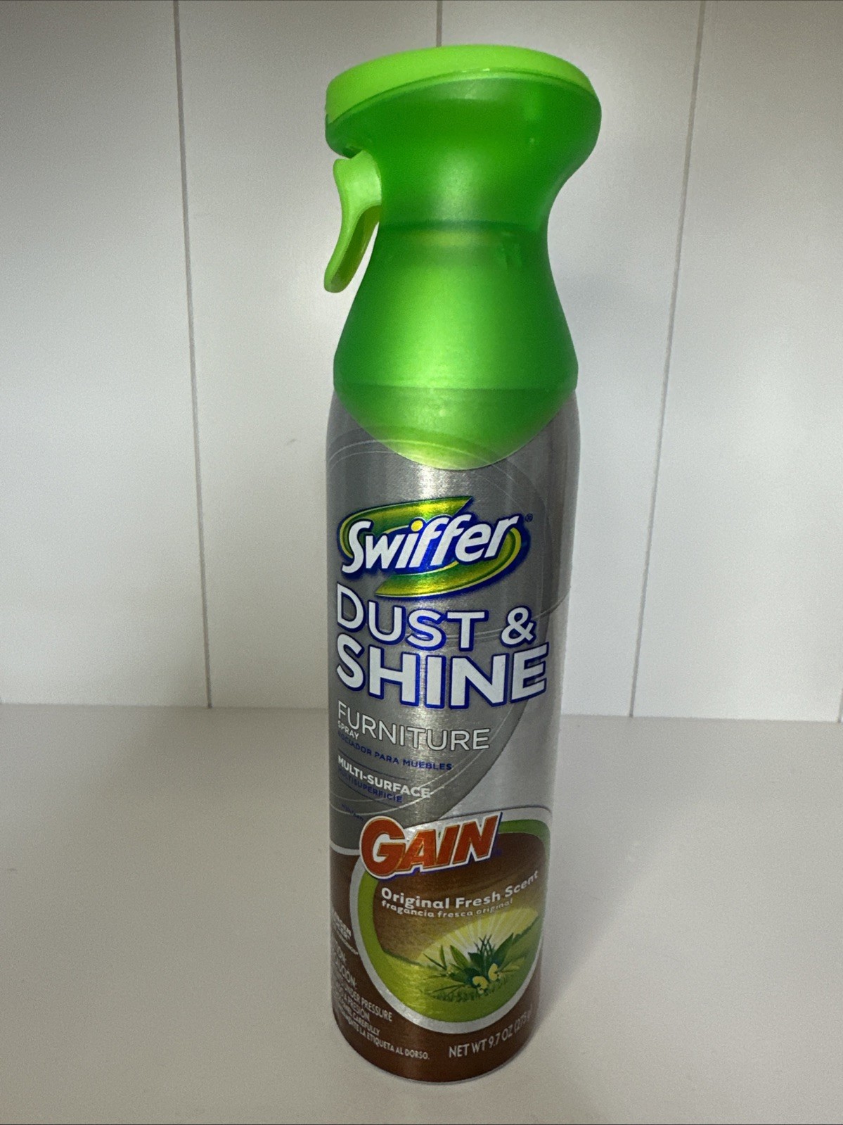 Swiffer Dust & Shine Furniture Spray Gain Original Fresh Scent 9.7oz discontinue