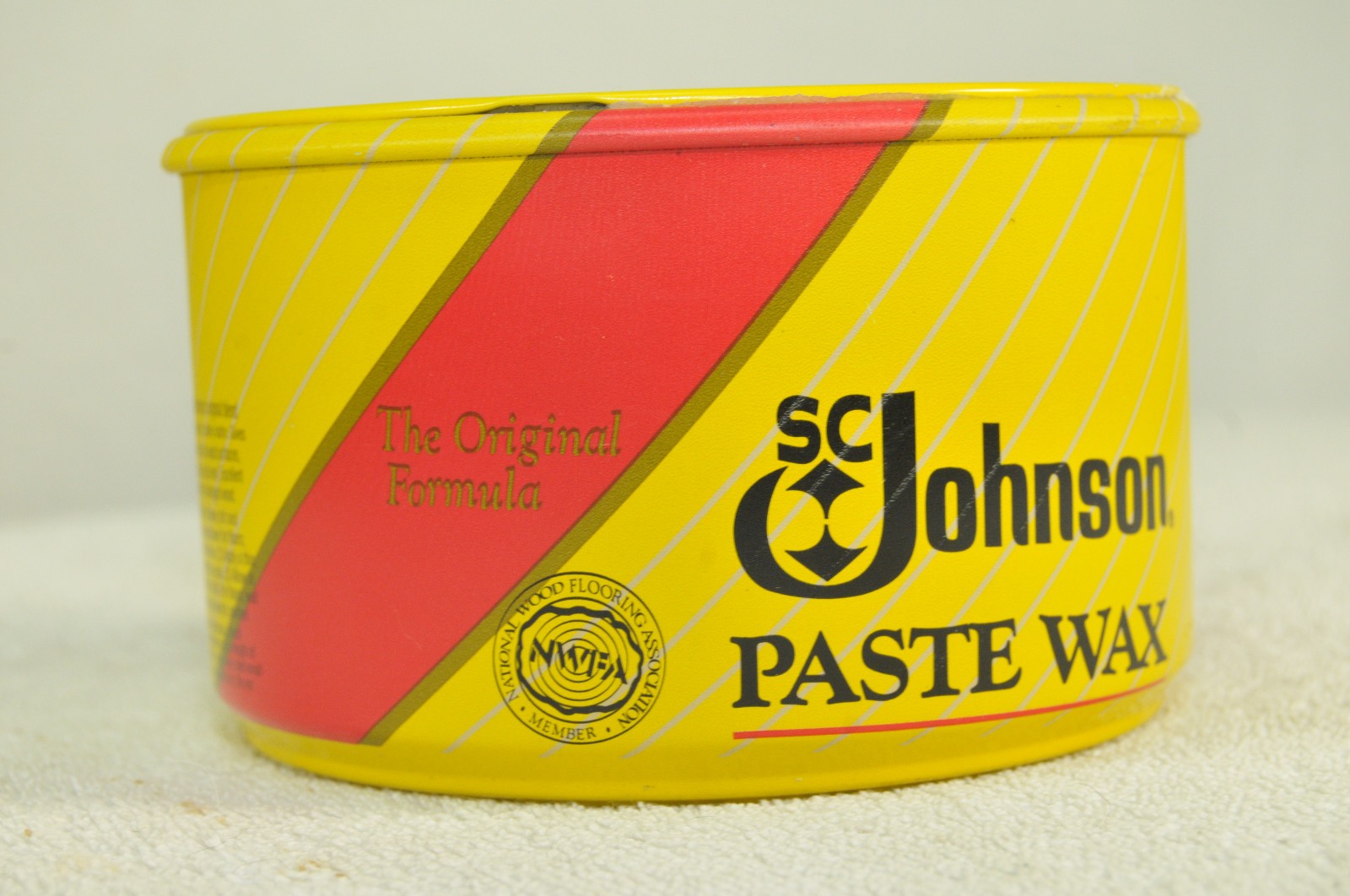 SC Johnson Paste Wax The Original Formula 16 oz Size Can Discontinued Item