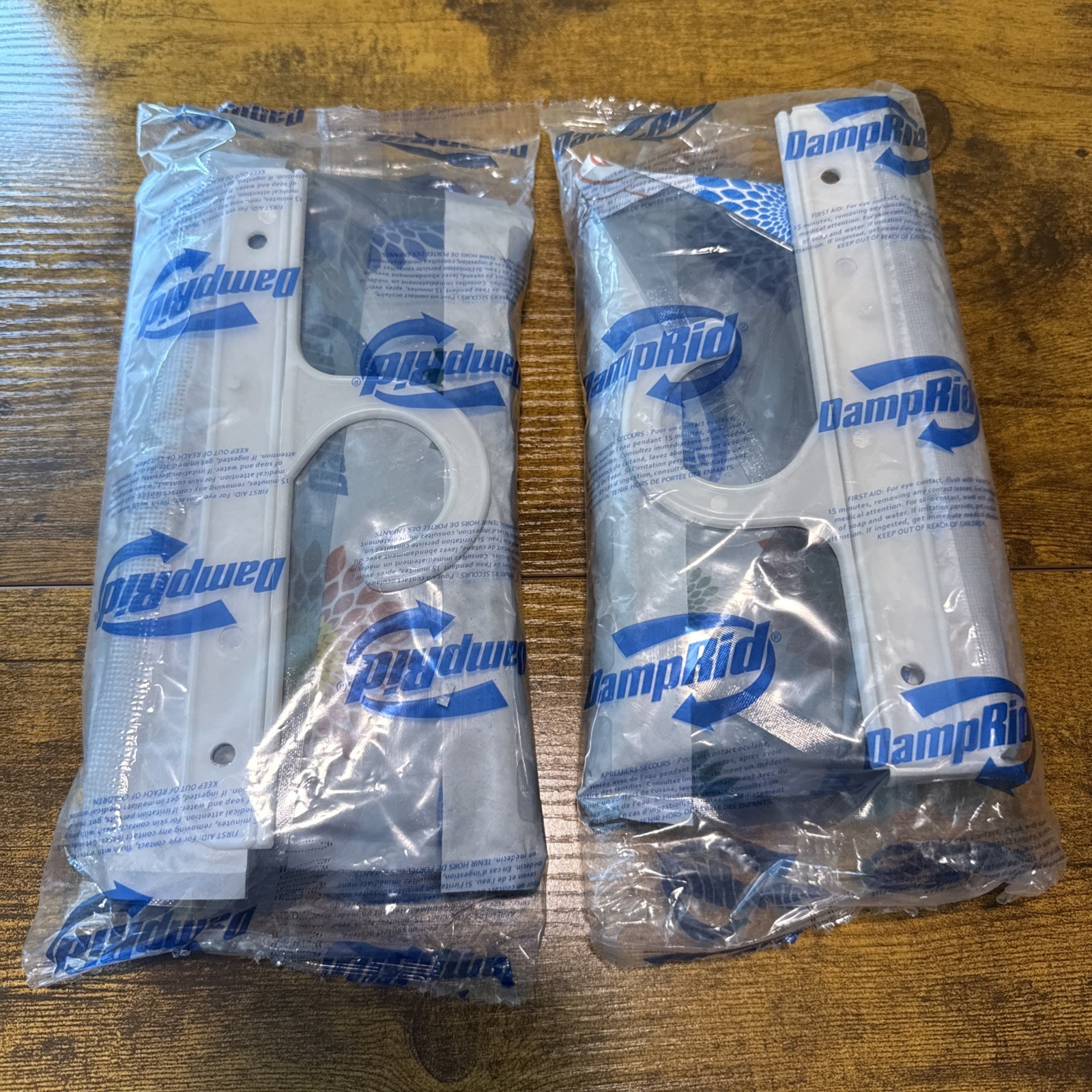 DampRid Hanging Bag Closet Two Pack – NO BOX Sealed In Plastic Bag Damp Rid NEW