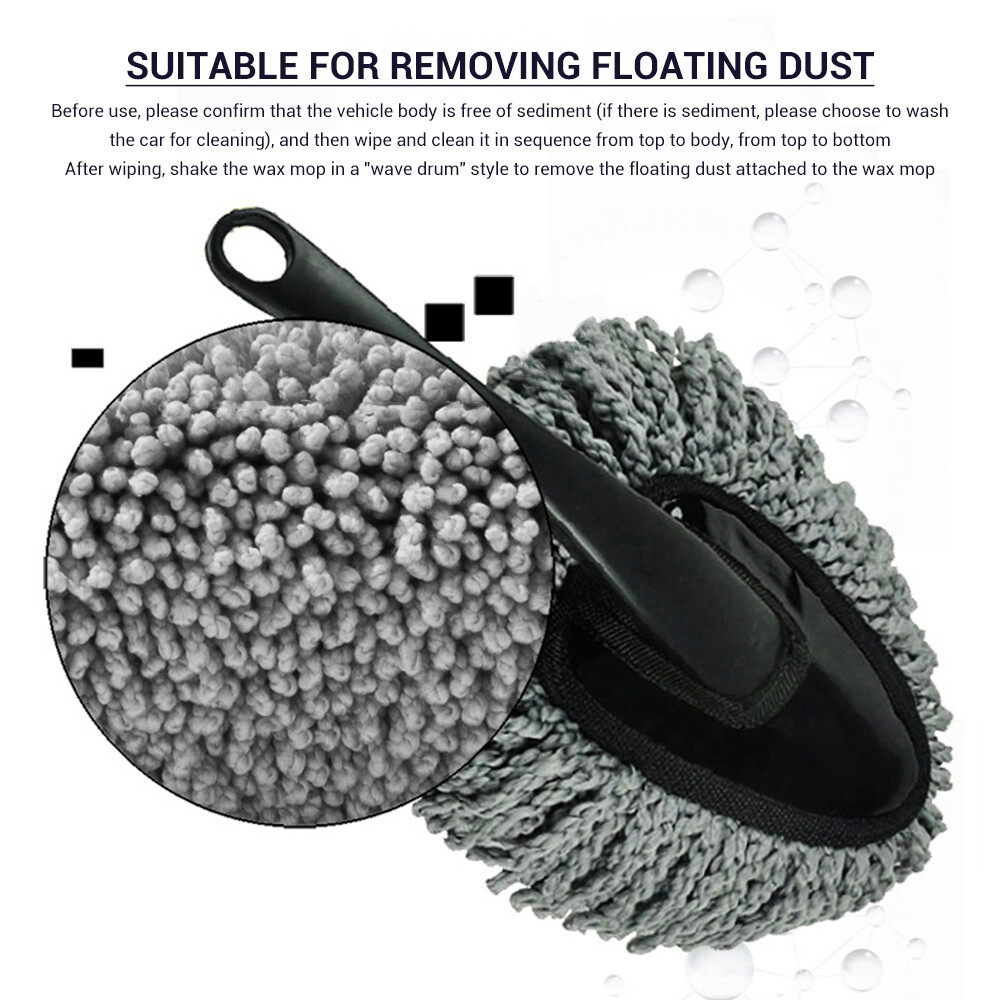 Vehicle Auto Car Truck Microfiber Duster Dusting Cleaning Wash Brush Cling Tool