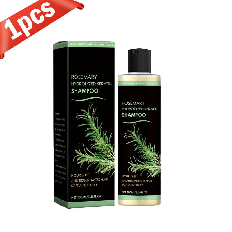 Organic Rosemary Hair Growth Shampoo for Natural Thickening & Strengthening