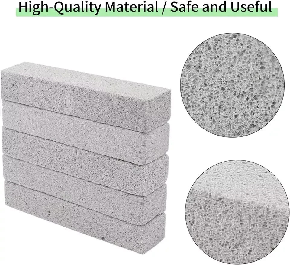 25 Pieces Pumice Stones for Toilet Cleaning, Pumie Scouring Stick Remove Hard Wa