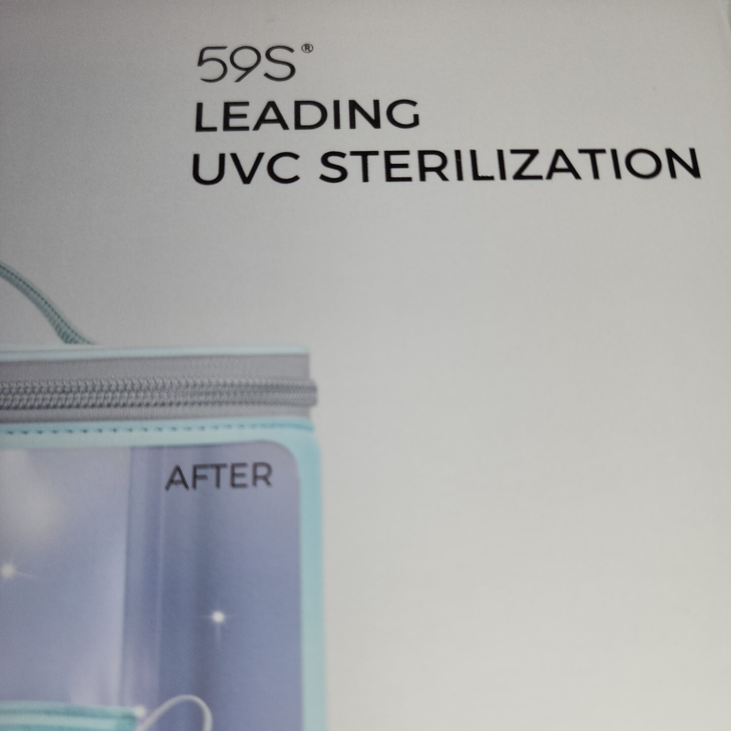 59S Multiuse Sterilizer 3 Minute Quick Disinfection UVC Sterilization Bacteria