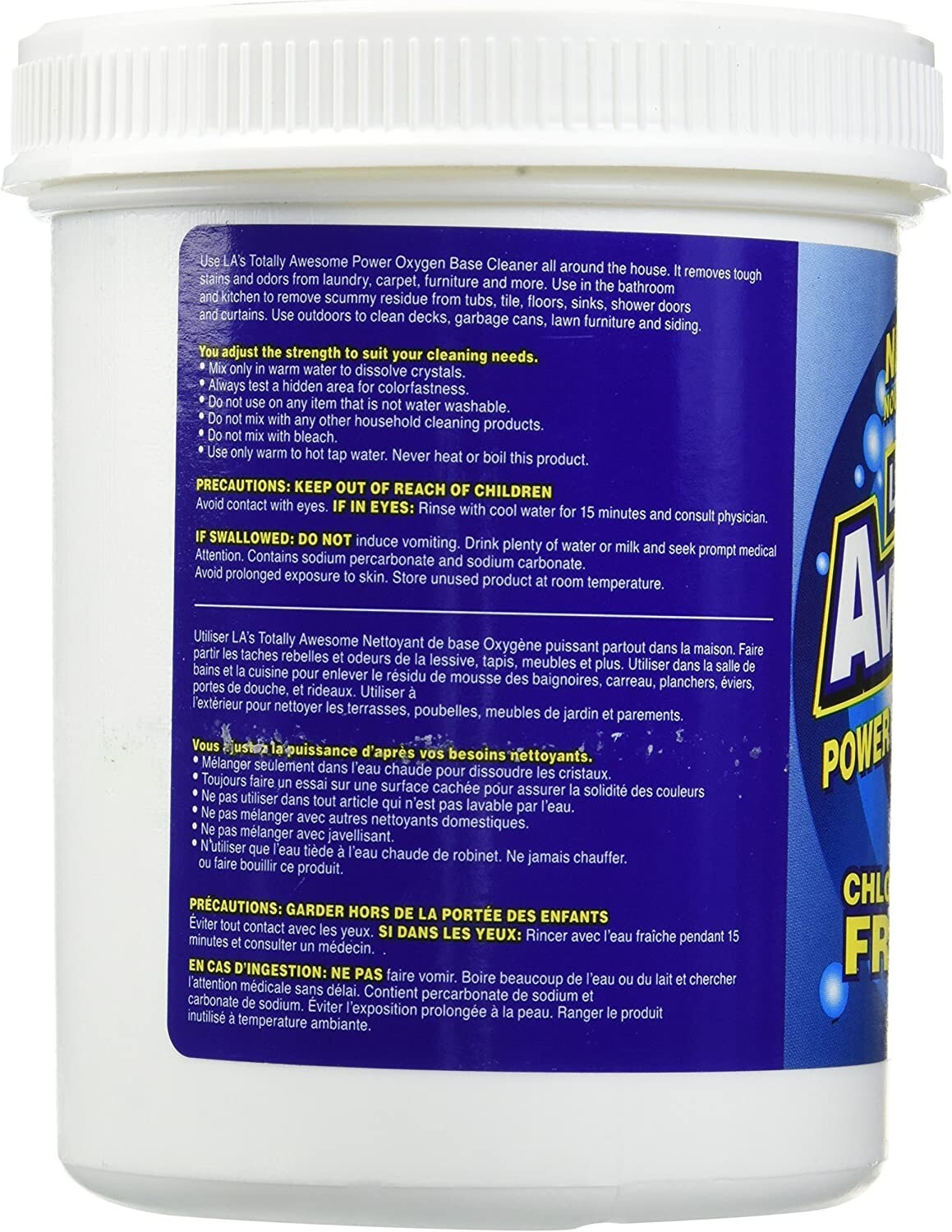 Oxygen Cleaner Powder, 16oz | LA’S TOTALLY AWESOME CLEANER