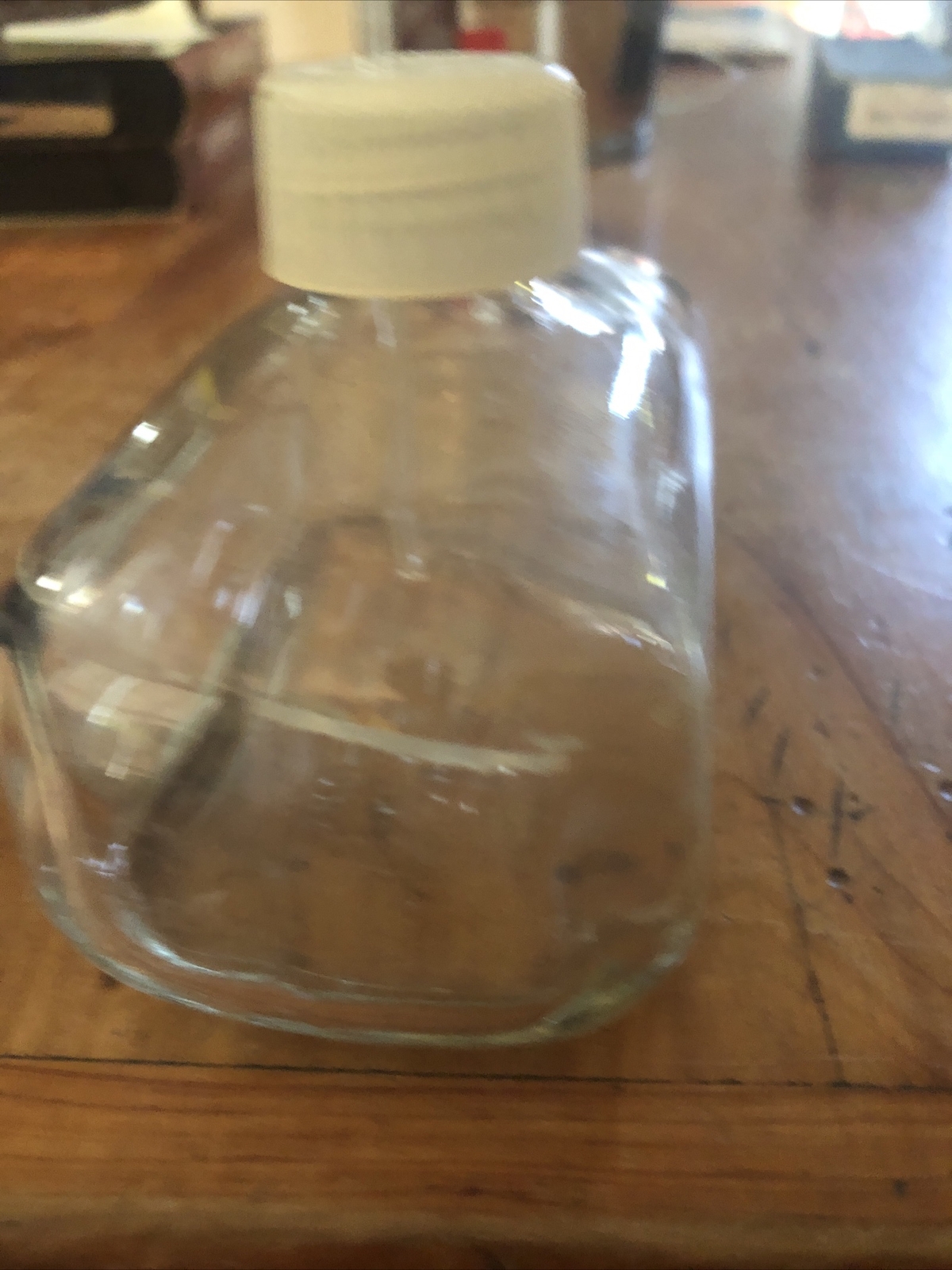 Vintage Stanhome Stanley Home Products LLC Silent Maid Glass Container