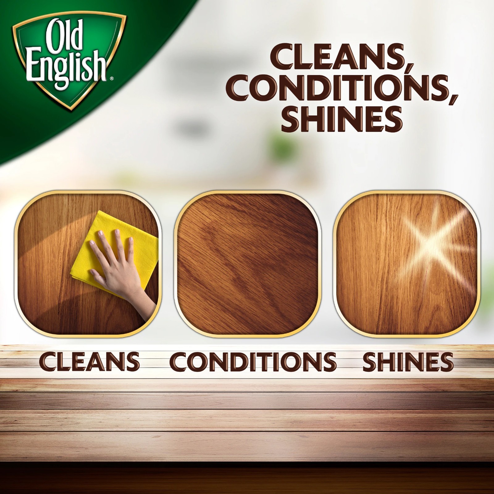 Old English Light Woods 08 -fl oz Unscented Wood furniture scratch cover