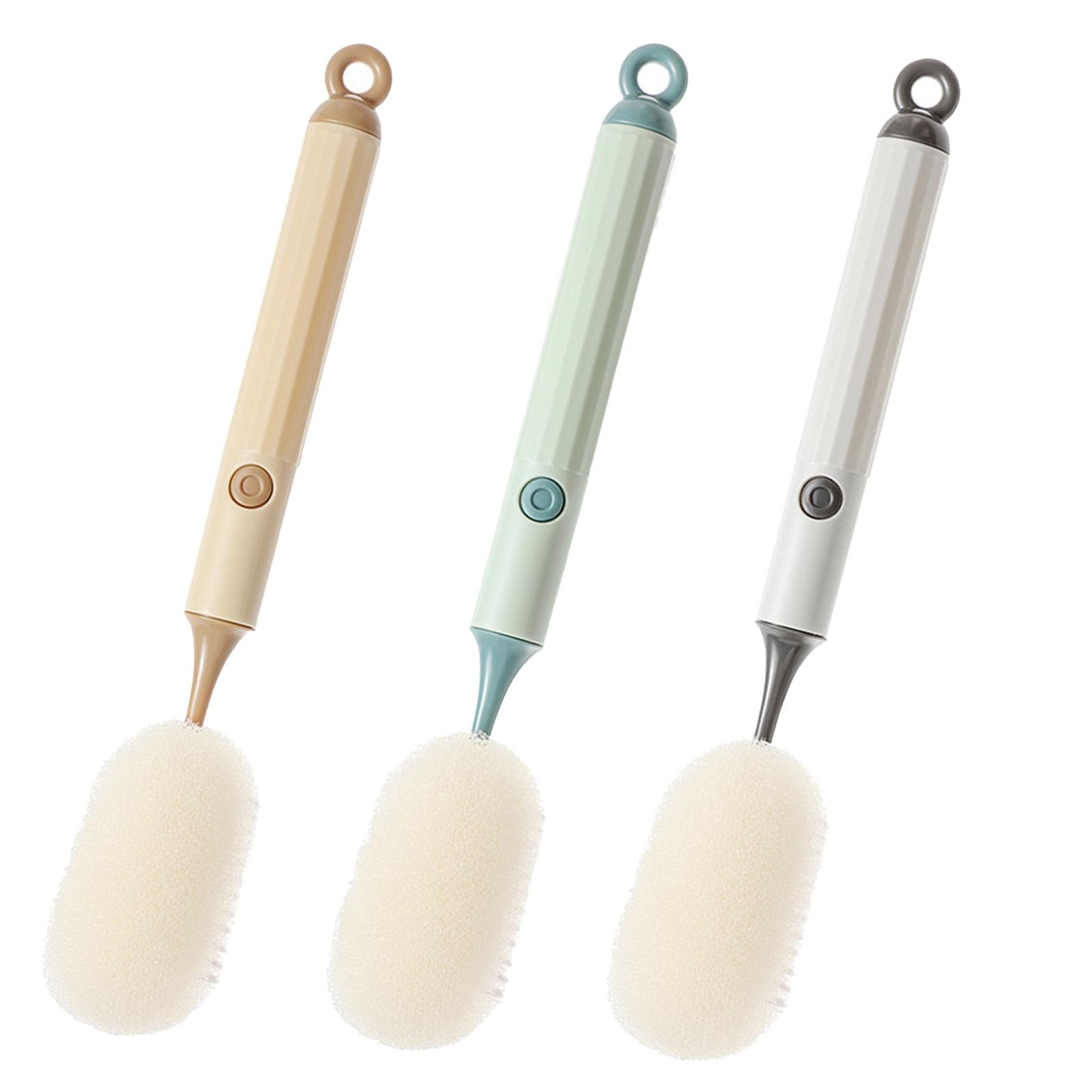 Long Handle Bottle Brush Bottle Soft Brush Bottle Washing Sponge For Deep Reach