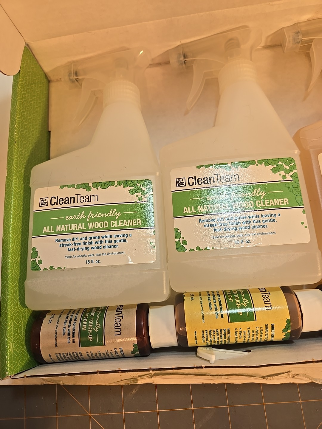 New wood cleaning and protection kit safe for people, pets, and the environment