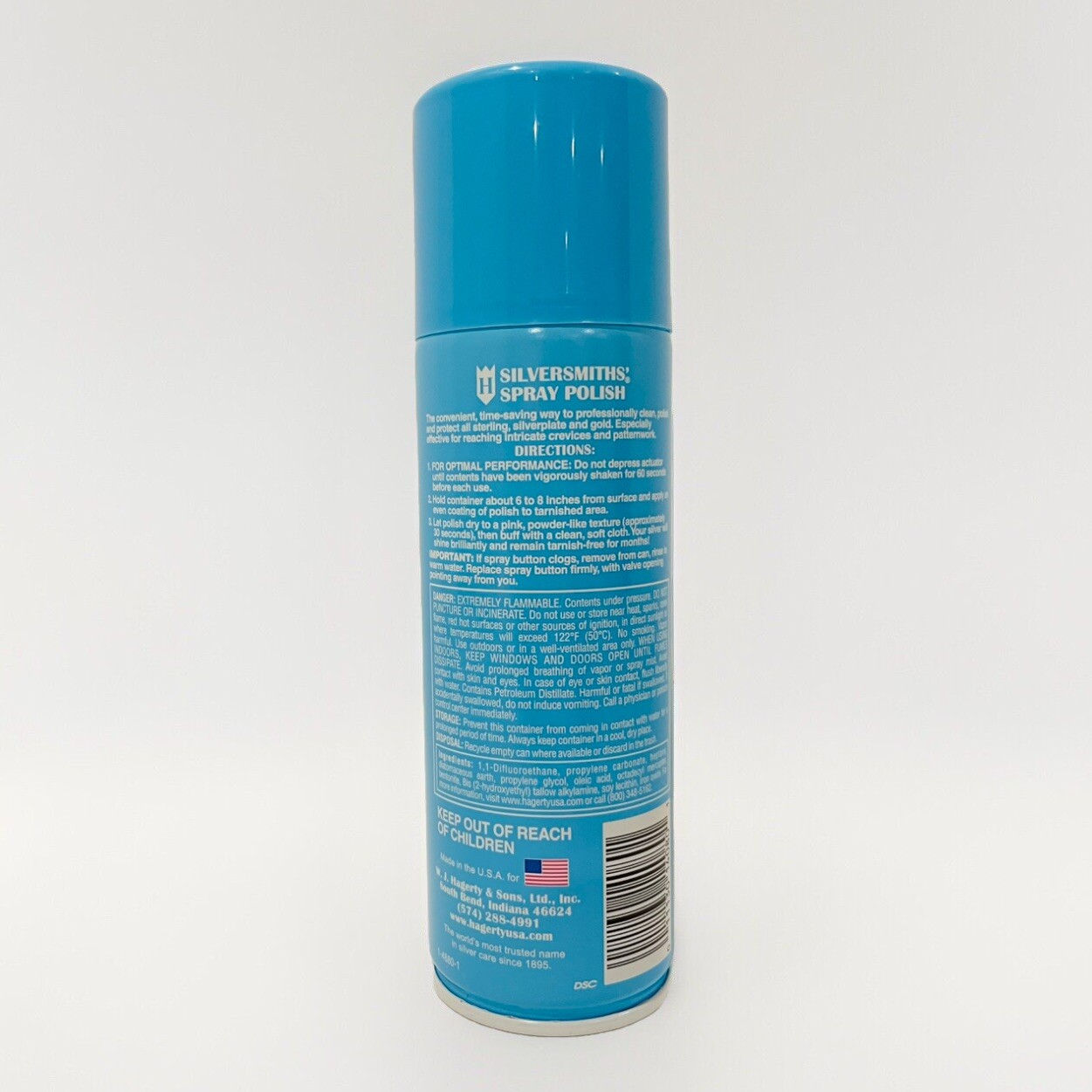 Hagerty Silversmith’s Spray Polish with R-22 Tarnish Preventative, 8.5 oz Liquid