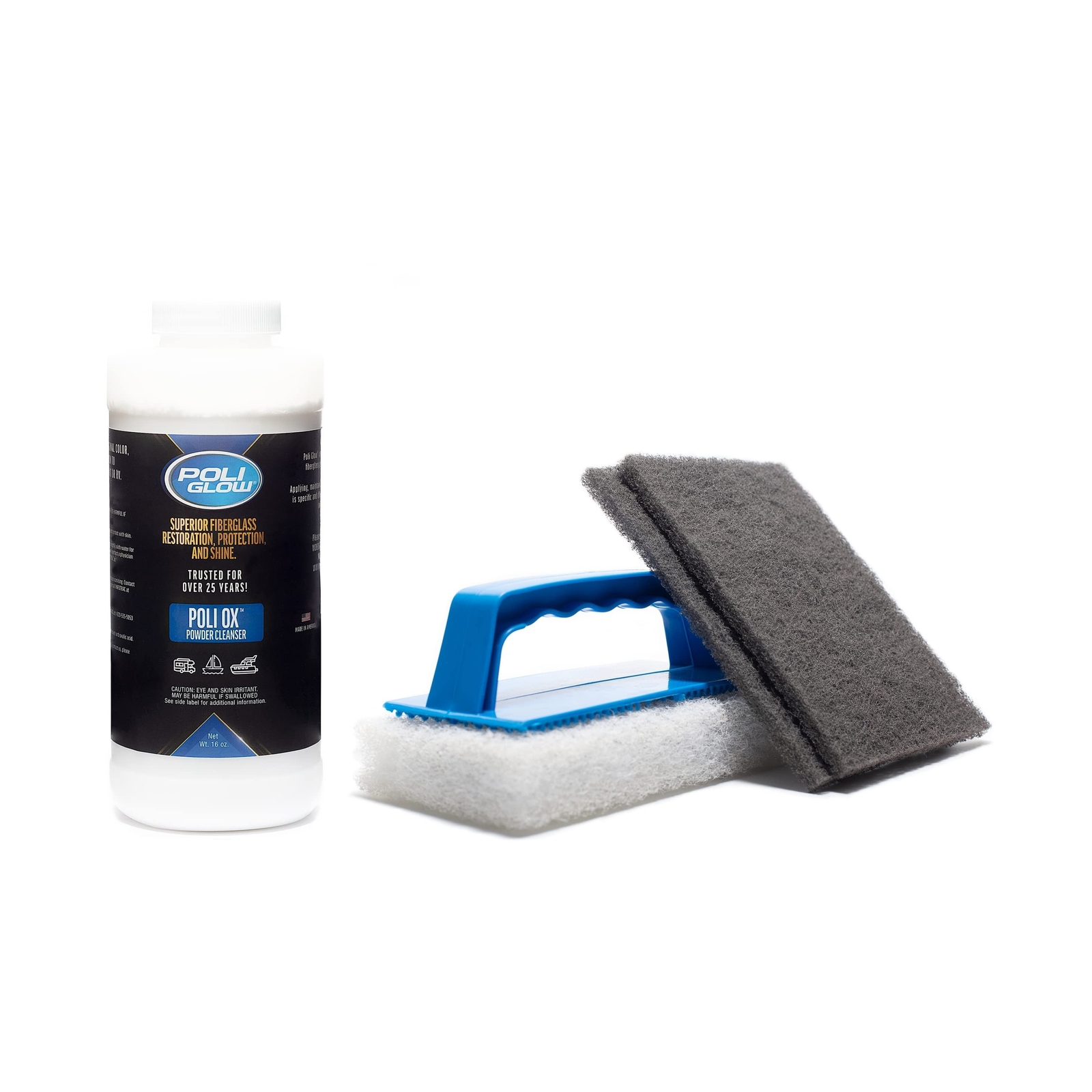 Poli Ox™ — Remove Heavy Oxidation and Stains from Fiberglass Boat & RV Surfac…