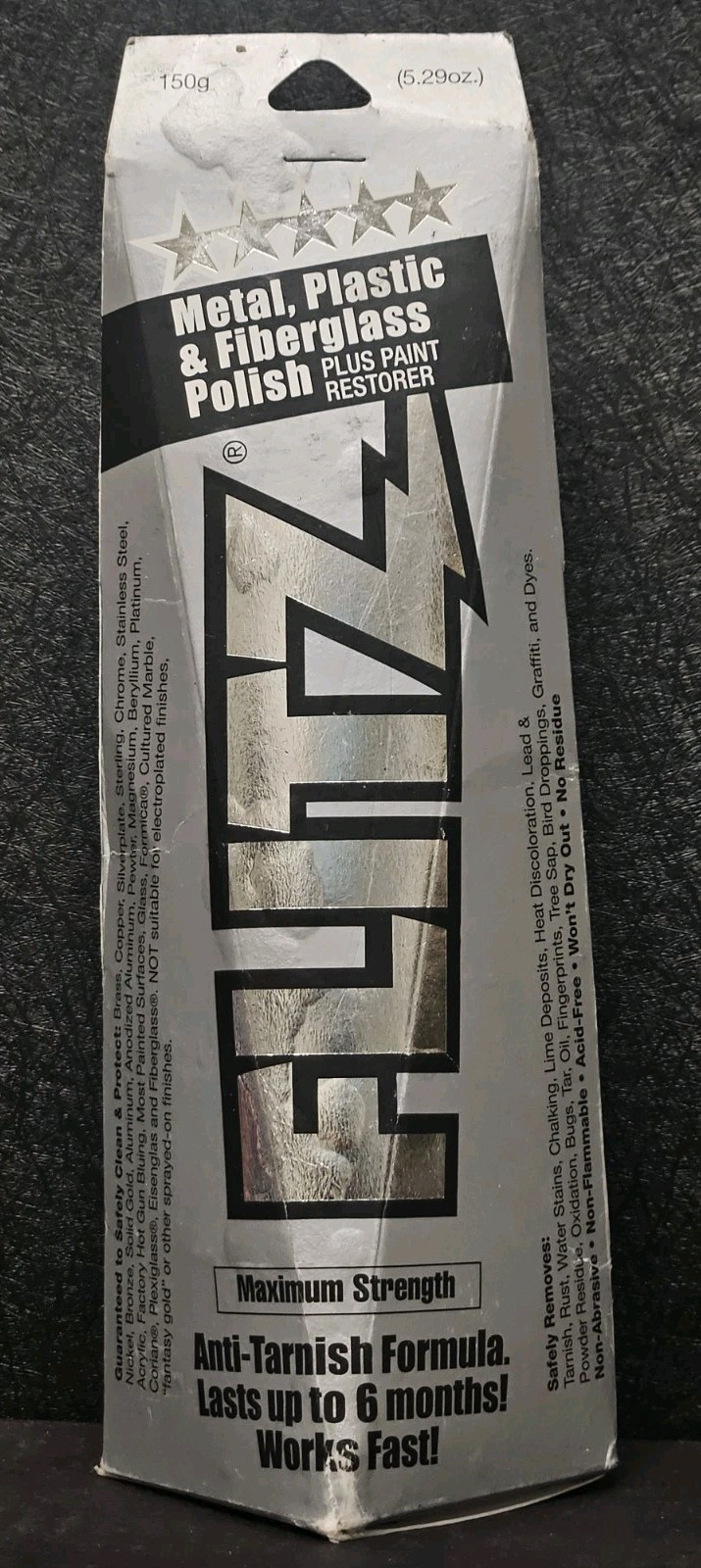 Flitz Multi-Purpose Metal Polish Paste – 5.29oz Tube of USA-Made Metal Scratch