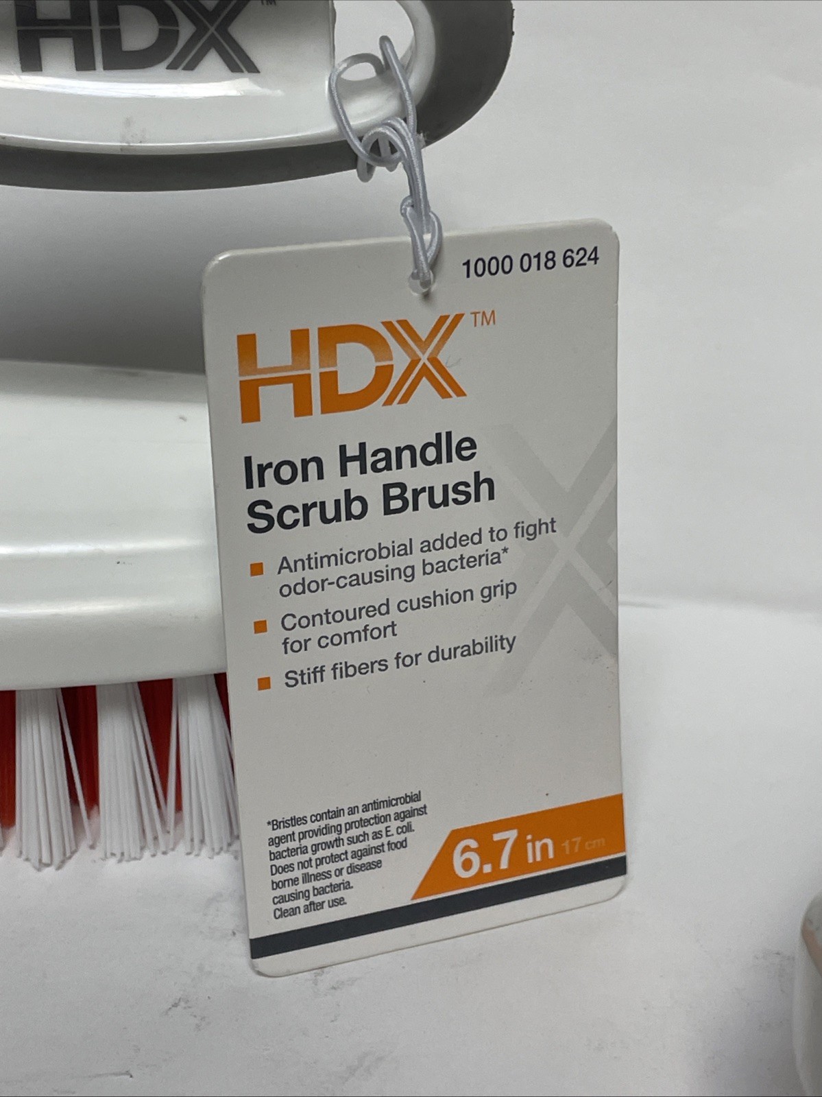 TWO PACK! HDX Iron Handle Scrub Brush