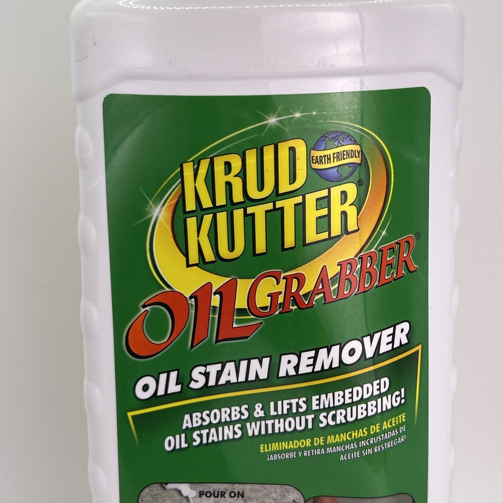 Krud Kutter Oil Grabber Stain Remover Absorbs Lifts Stains Biodegradable 32oz