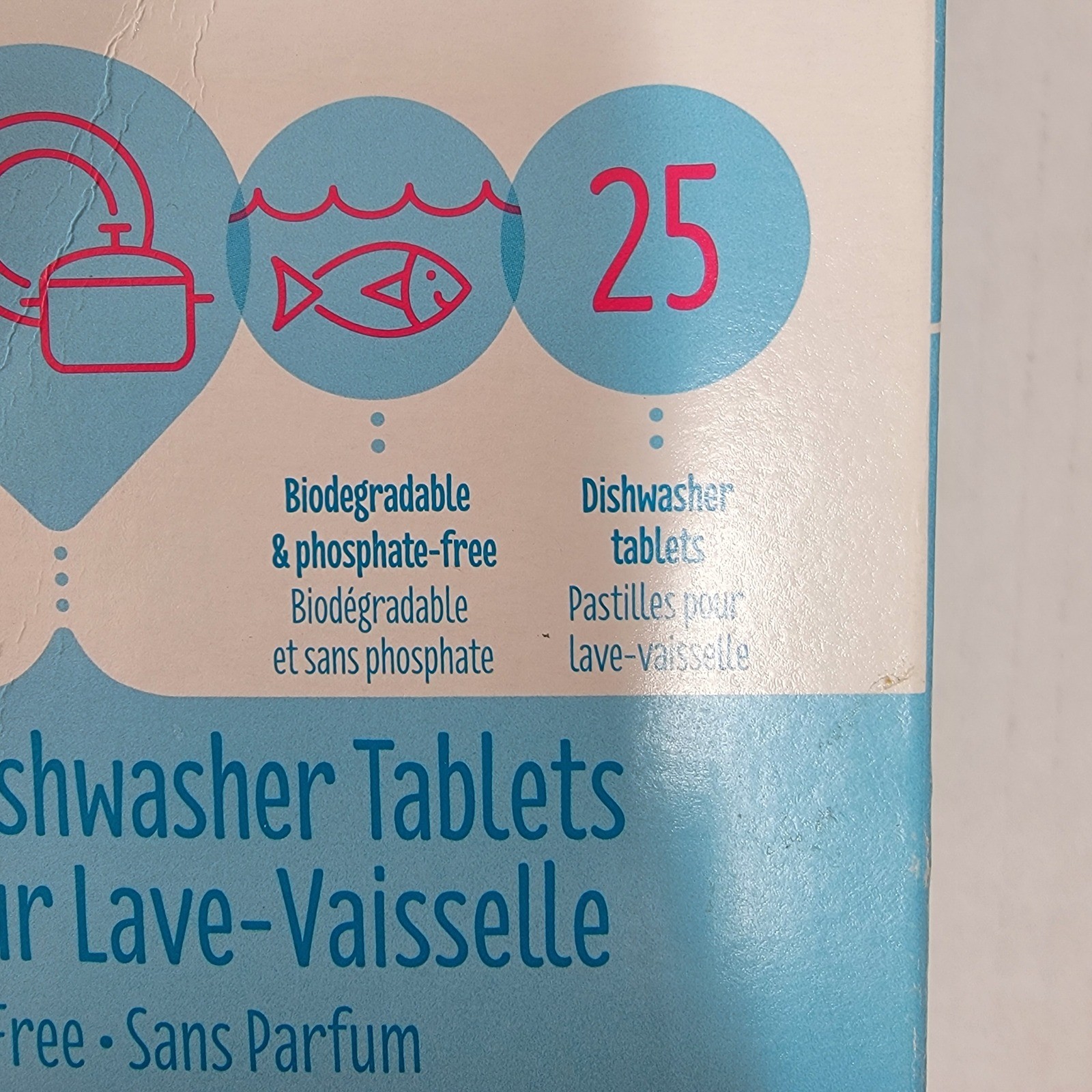 Ecover Automatic Dishwashing Tablets Zero, 25 Count, 17.6 Ounce