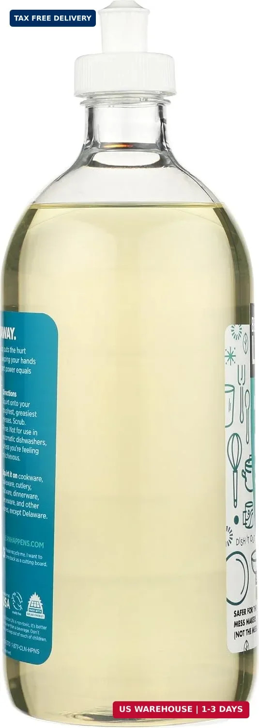 Better Life Dish Soap – Liquid Dishwashing Soap with Vitamin E and Aloe for Home