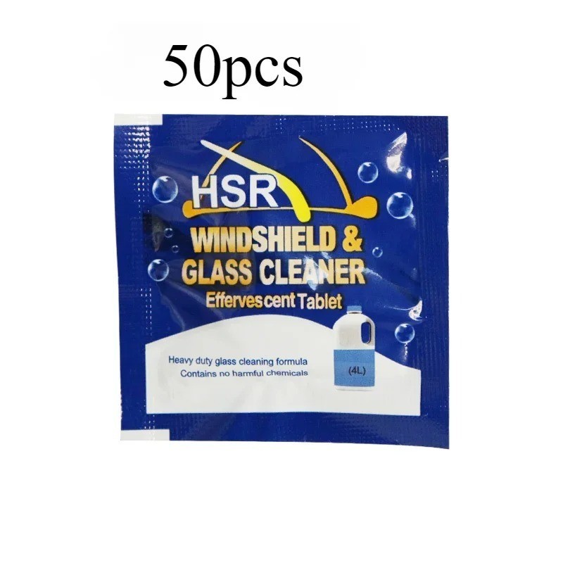 100 Car Winter Windshield Washer Wiper Fluid Concentrated Tablets Glass Cleaner