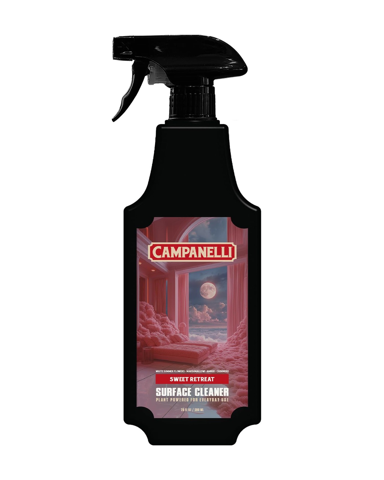 CAMPANELLI Multi-Surface Cleaner Spray – All Purpose 20 Fl Oz (Pack of 1)