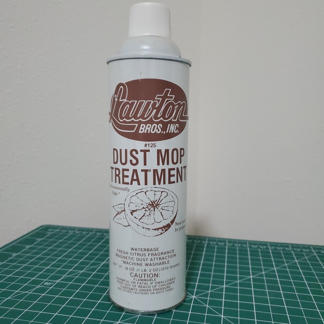 Lawton Bros Inc Dust Mop Treatment Spray, 18oz Waterbased Environmentally Safe
