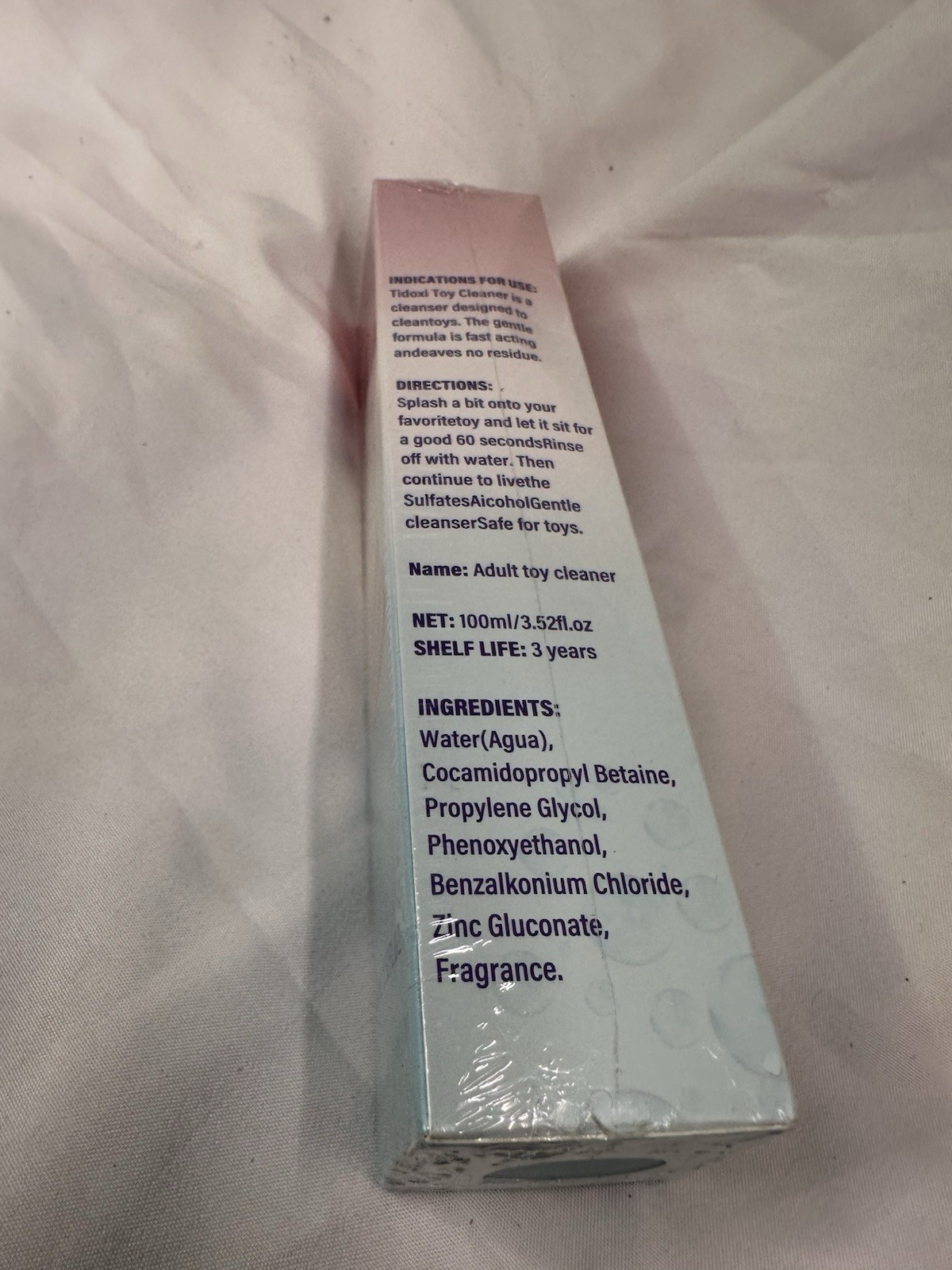 Wet Hygienic Foaming Toy Cleaner, All Purpose Alcohol-Free Gentle Cleansing