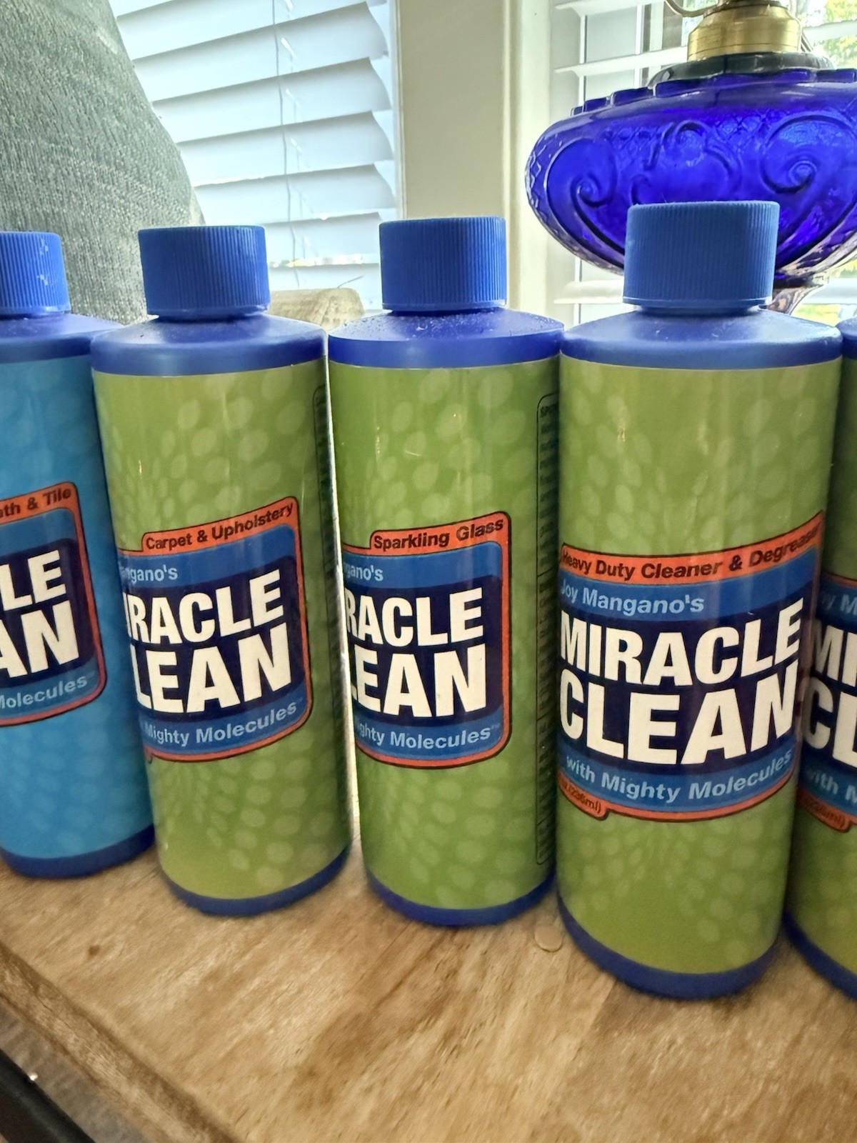 Multi Pack miracle clean with mighty molecules Lot Joy Mangano Cleaner Lot New