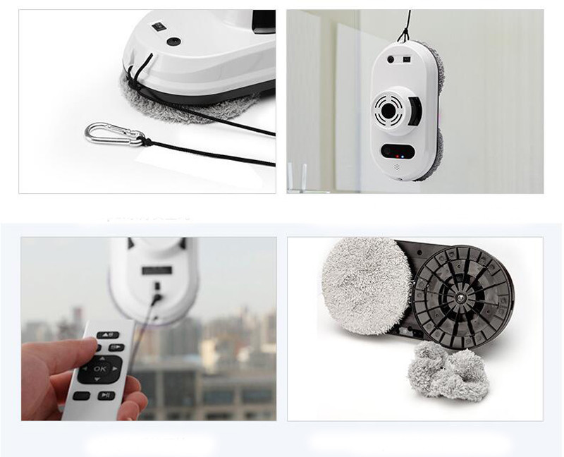 Windows Cleaner Robot Cleaner Cleaning Machine 110V White for Window Cleaning