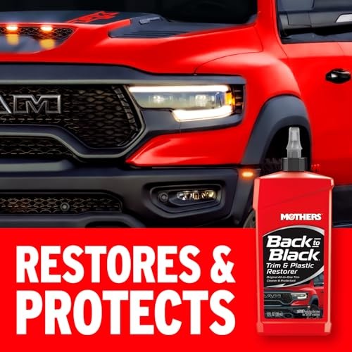 Mothers Back-to-Black Trim & Plastic Restorer, 12 oz. 06112