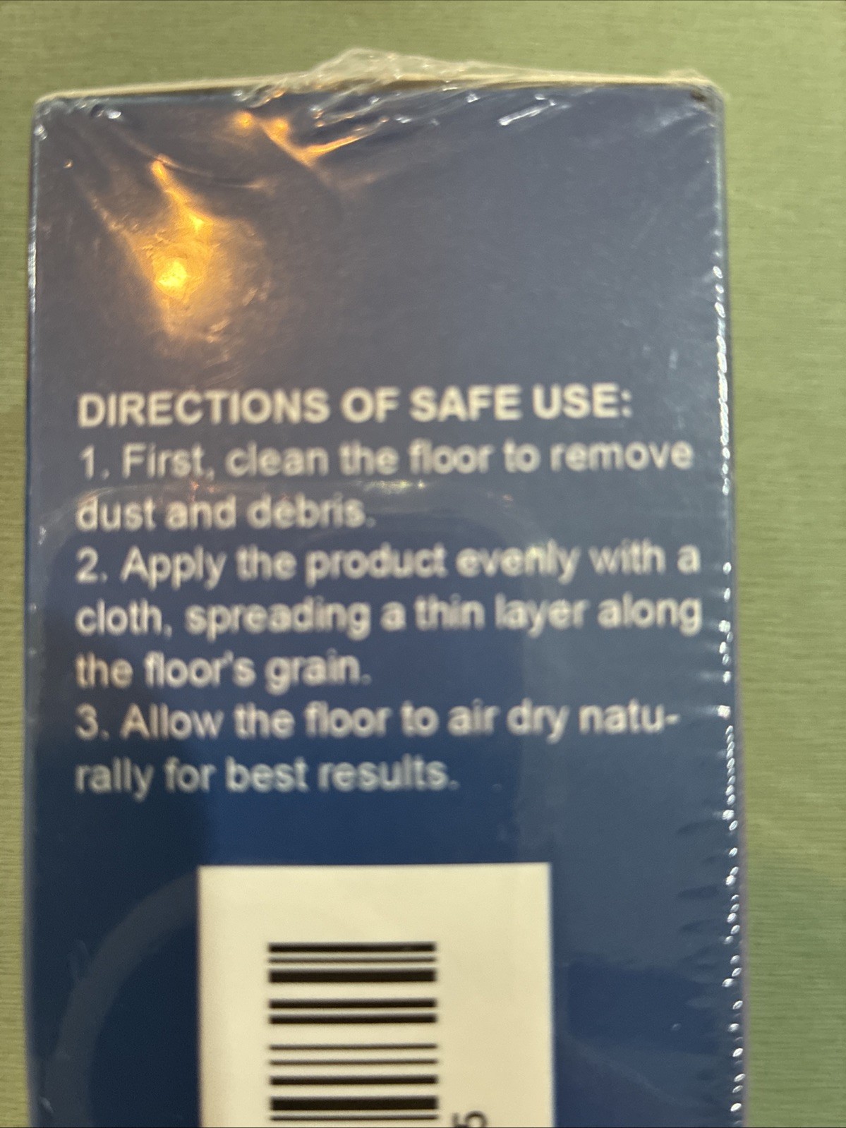 Jarrary Floor Restore-eez High Solid Content Floor Polish 5 fl oz New-sealed