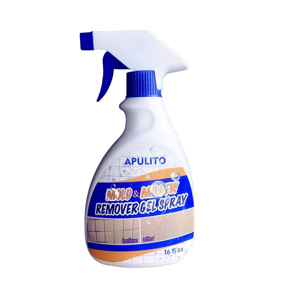 APULITO Household Bathroom Shower Cleaner, Home Cleaning 16 Fl Oz (Pack of 1)