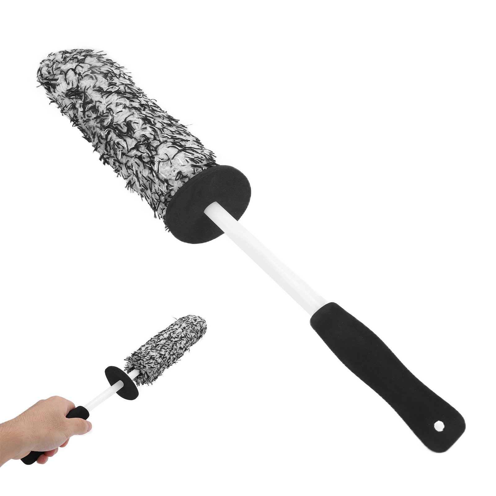 Rim Detailing Brush 42cm/16.5in Length Tire Scrub For Chassis For Bumper Fo TWGQ