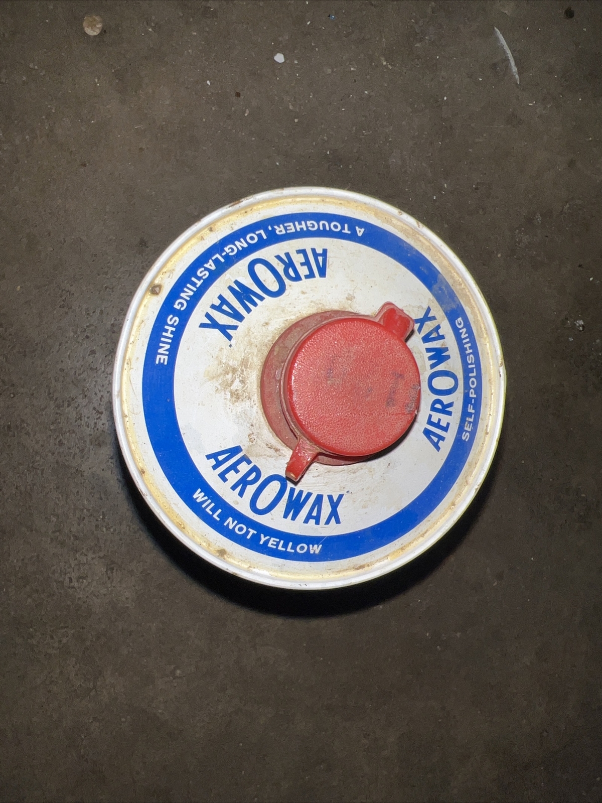 [A11] — Vintage Klear Floor Finish SC Johnson Wax 27 Oz Can Plus Aerowax Floor