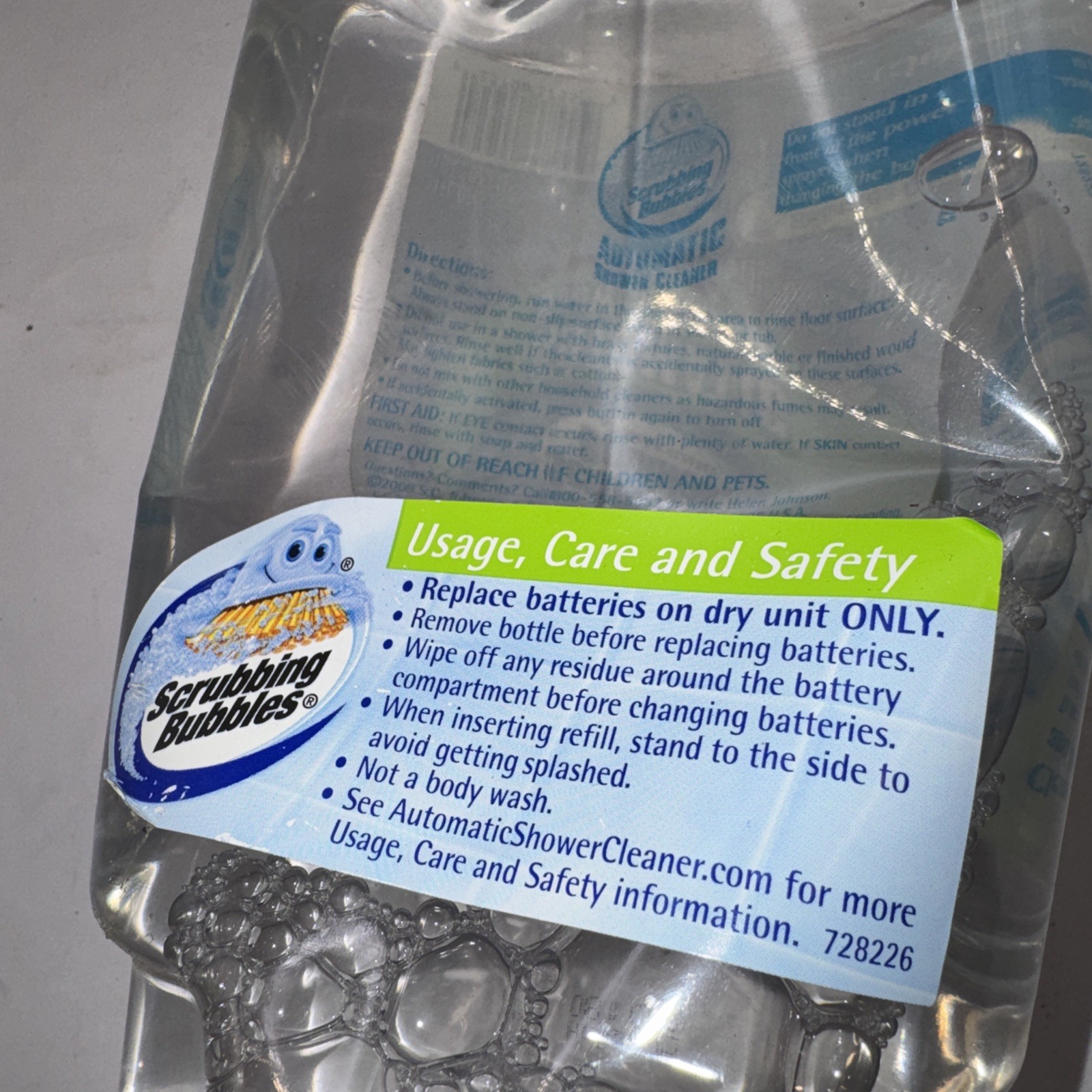 Scrubbing Bubbles Automatic Shower Cleaner Refill (Refreshing Spa) 37557 – 34oz
