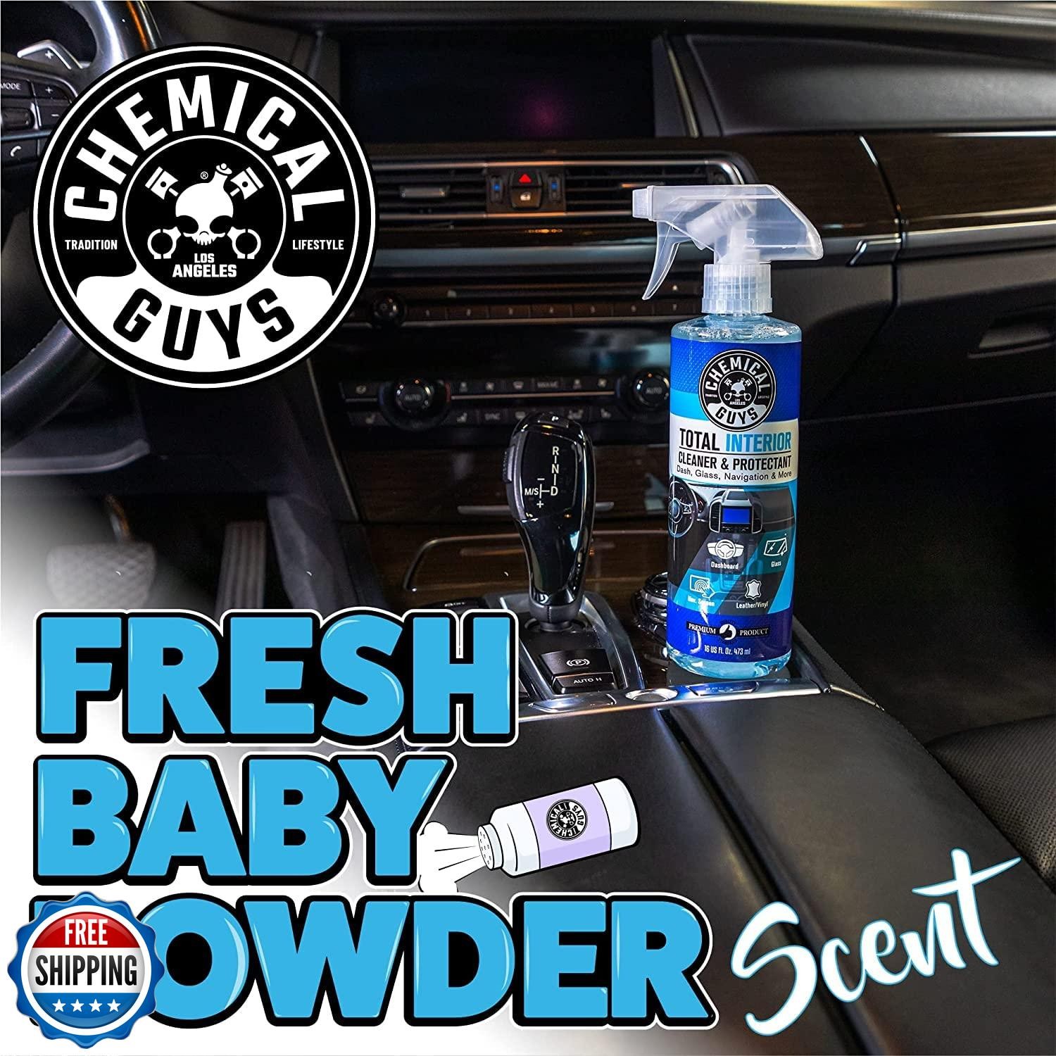Chemical Guys Total Interior Cleaner and Protectant, 16 Fl Oz + 3
