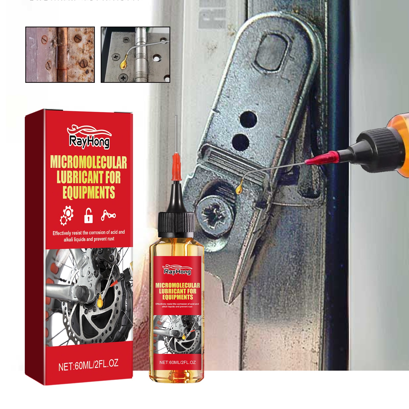 Car Lubricant Multi-Purpose Oil Spray Anti-Rust Penetrating Machine Oil