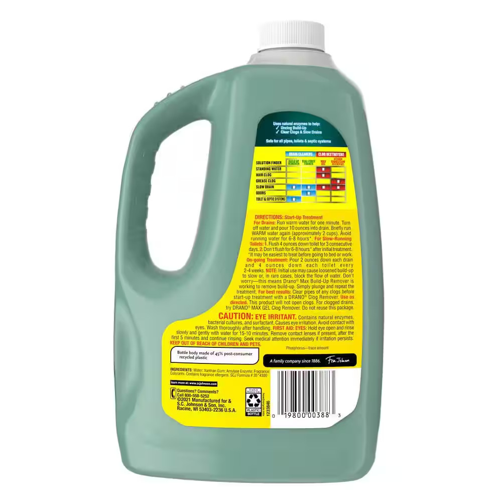 60 Oz. Commercial Line Max Build-Up Remover Drain Cleaner