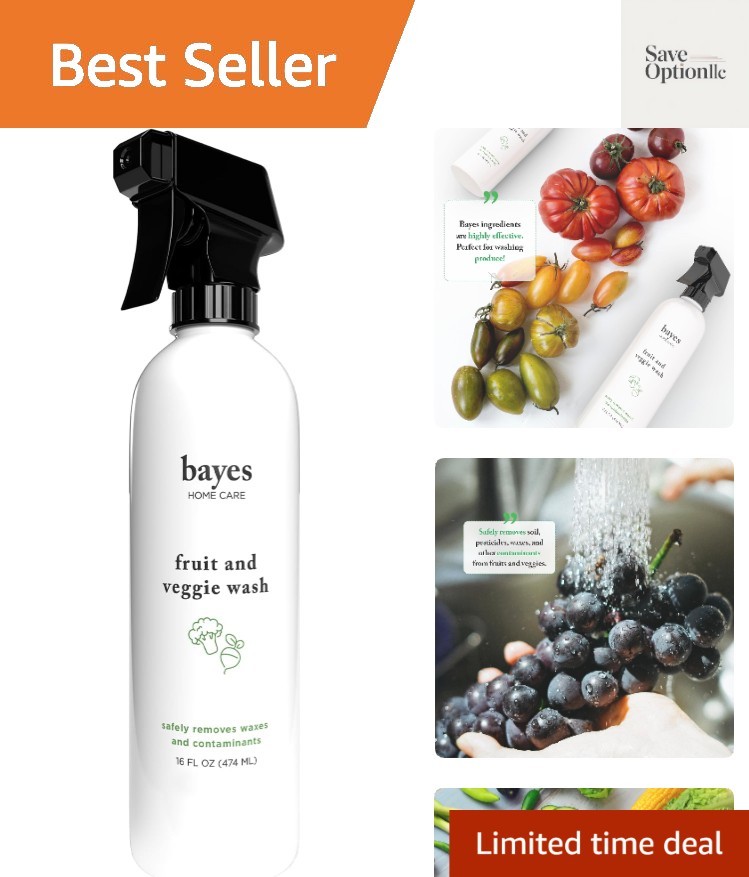 High-Performance Produce Wash – Fruit and Vegetable Cleaner, Helps Remove Har…
