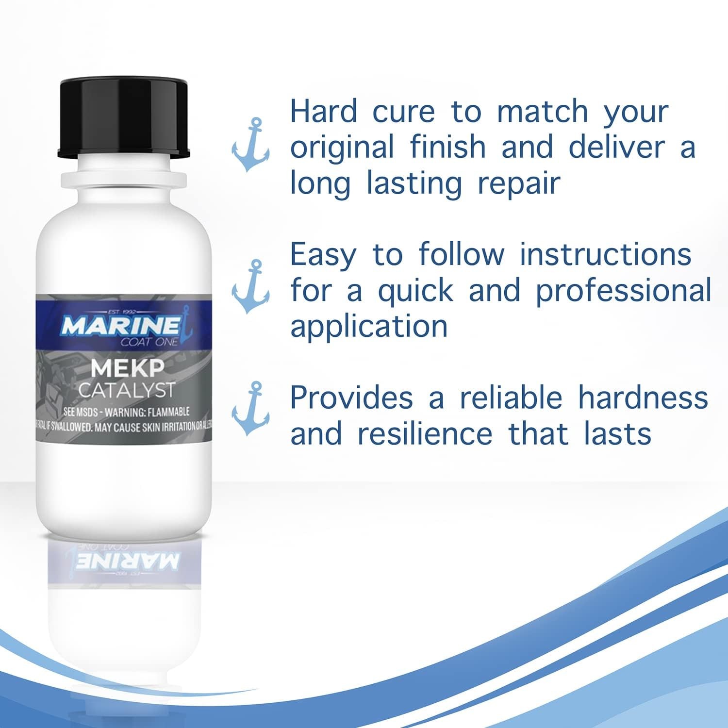 Iso/Npg Gel Coat White with Wax with MEKP Catalyst for Hardening, with 6 Colo…